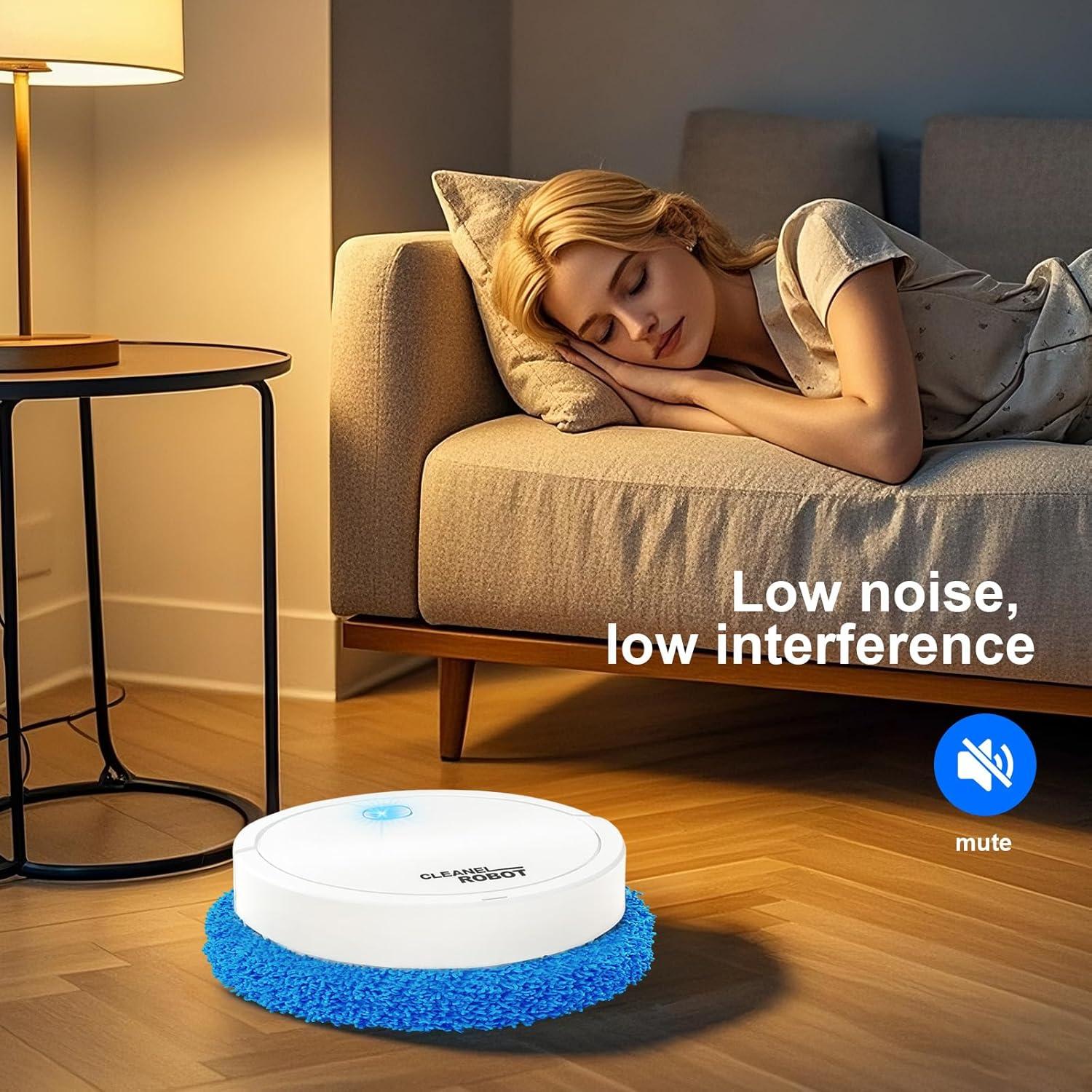 Robot Mopa Genérico NO.8688 Ultra Delgado 6.5cm 120min Limpieza