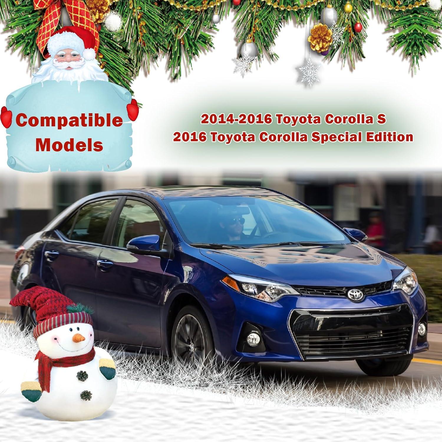 Rejilla Delantera CarPartsDepot para Toyota Corolla 2014-2016