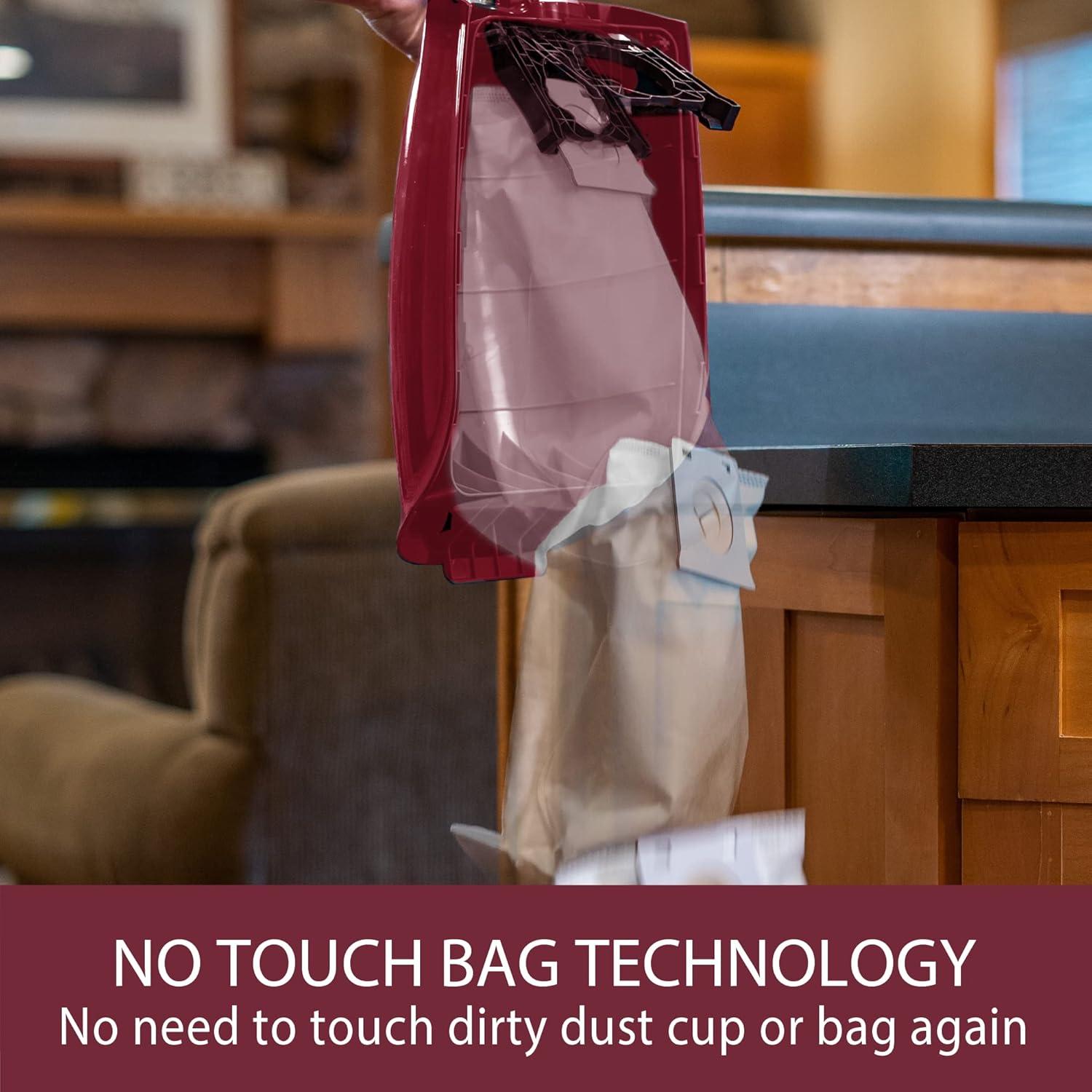 Aspiradora Vertical Kenmore BU3040 Intuition 5.44 kg HEPA Rojo