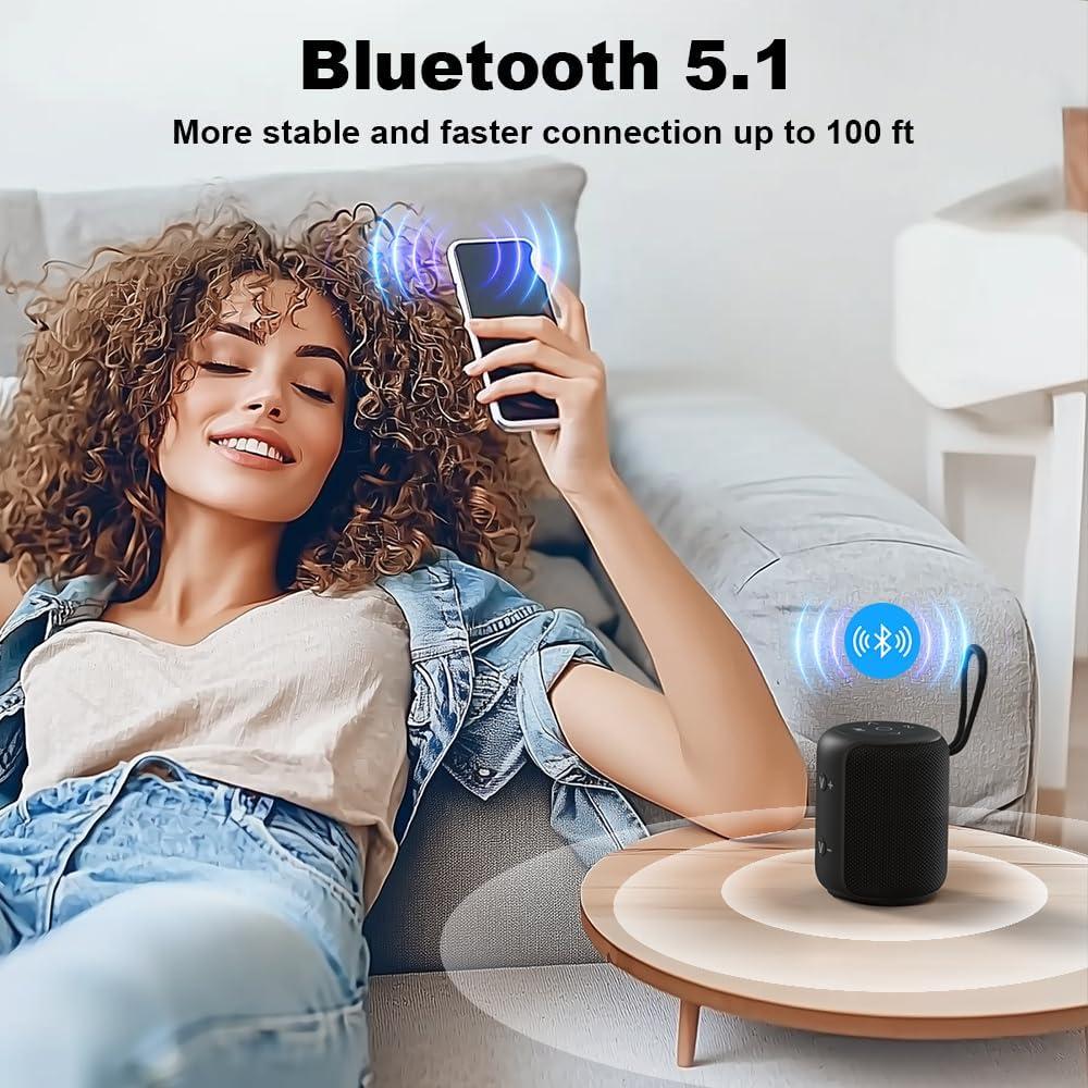 Altavoz Portátil Bluetooth Bobtot ET23 Impermeable IPX6 15H