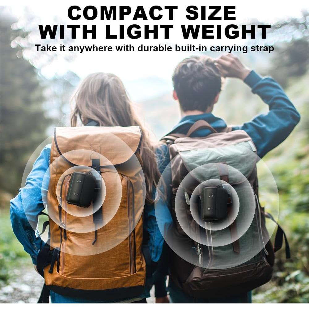 Altavoz Portátil Bluetooth Bobtot ET23 Impermeable IPX6 15H