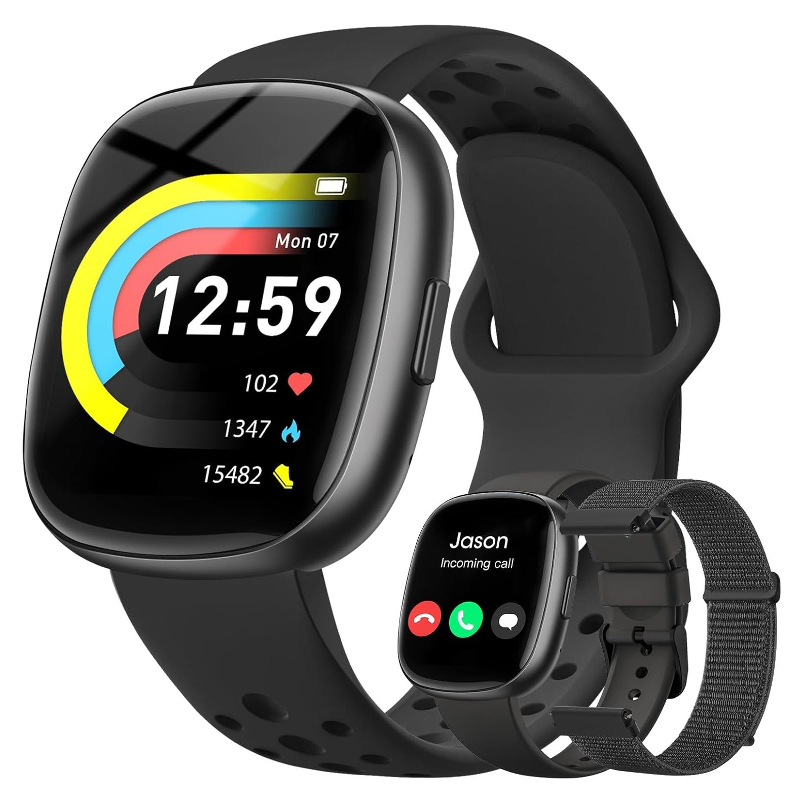 Reloj Inteligente Sanorum con Bluetooth y Monitor de Salud