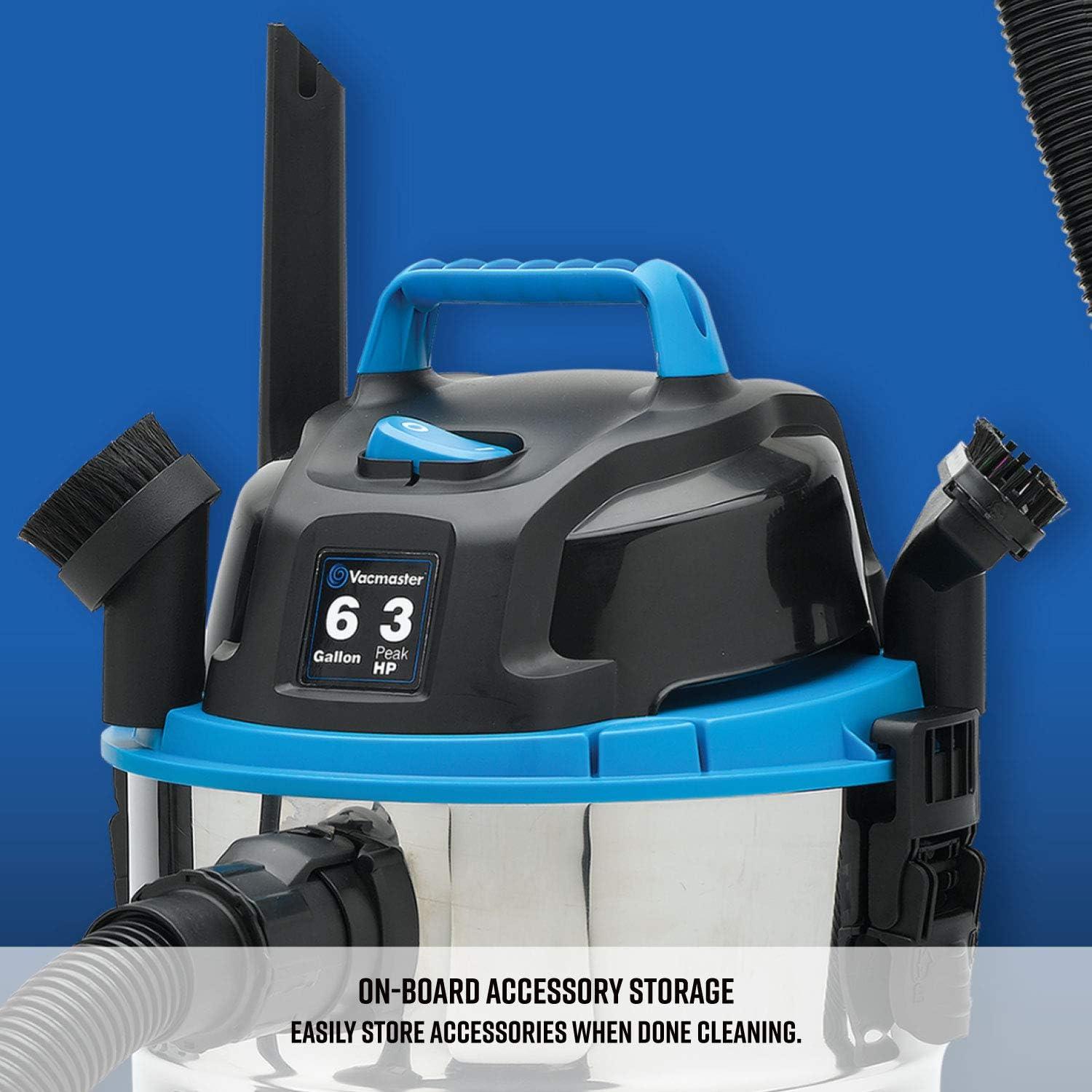 Aspiradora Húmeda/Seca Vacmaster VQ607SFD 6 Galones 3 HP