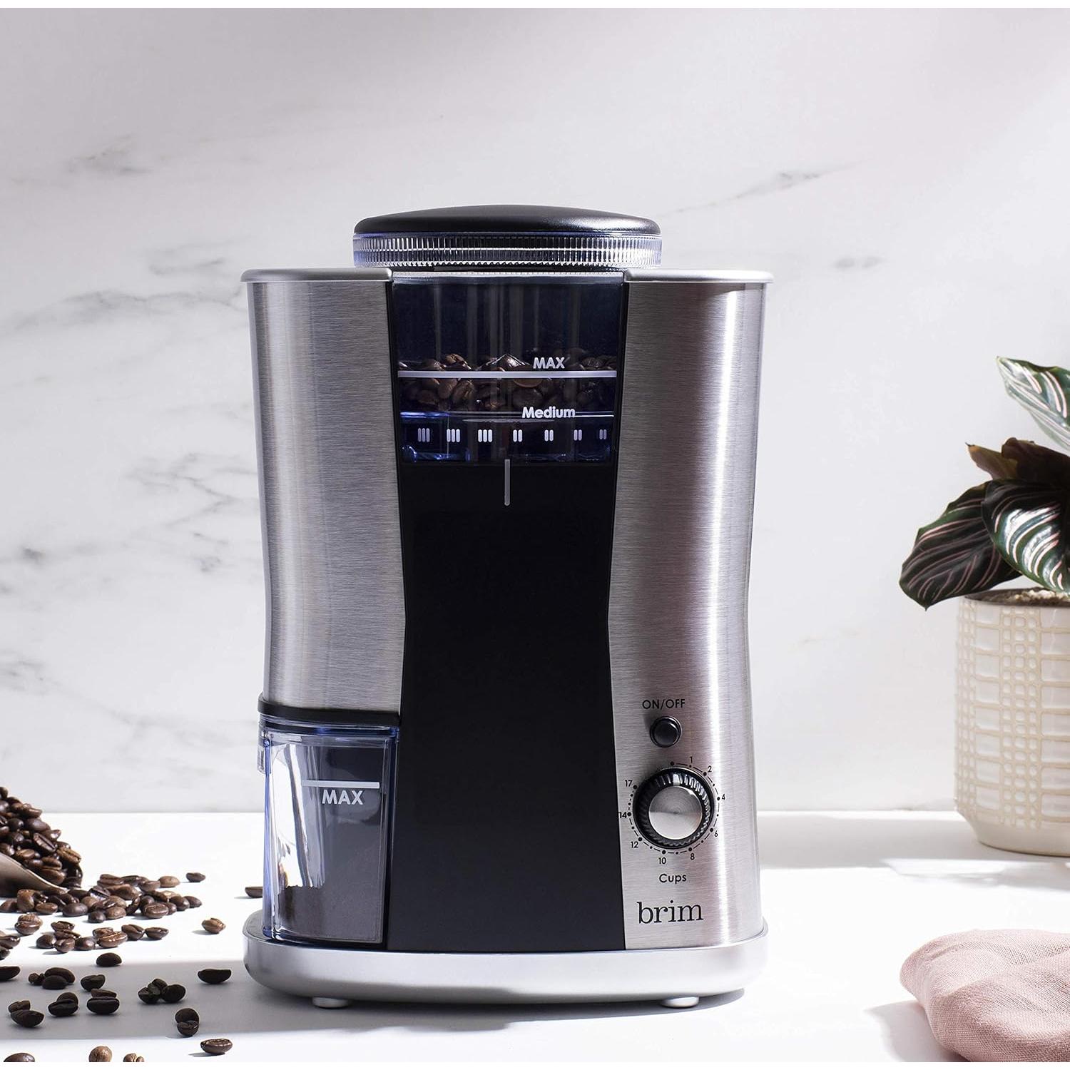 Molino de Café Brim Muelas Cónicas 250g 17 Configuraciones