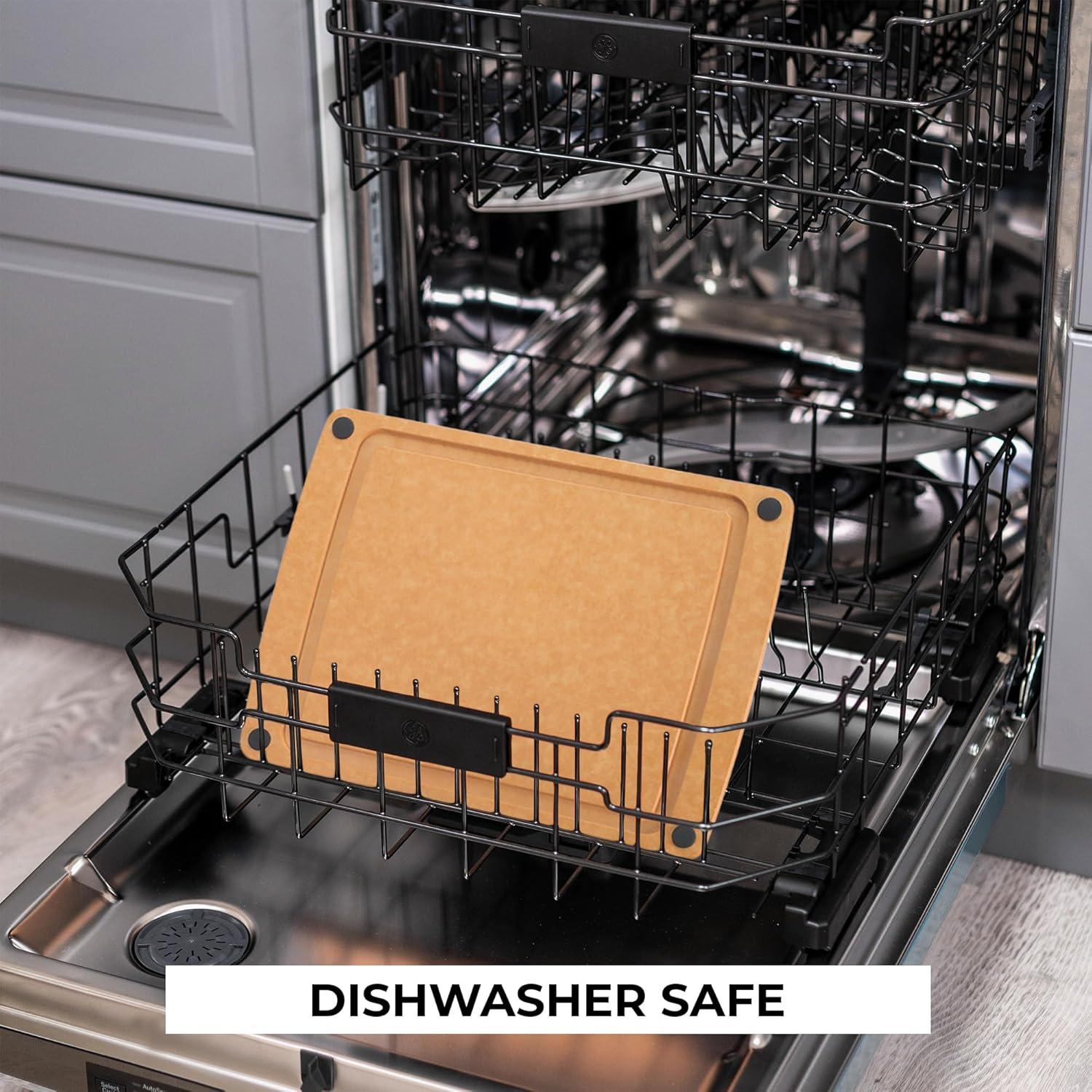 Tabla de Cortar de Madera Freshware 37.1x27.9cm con Surco