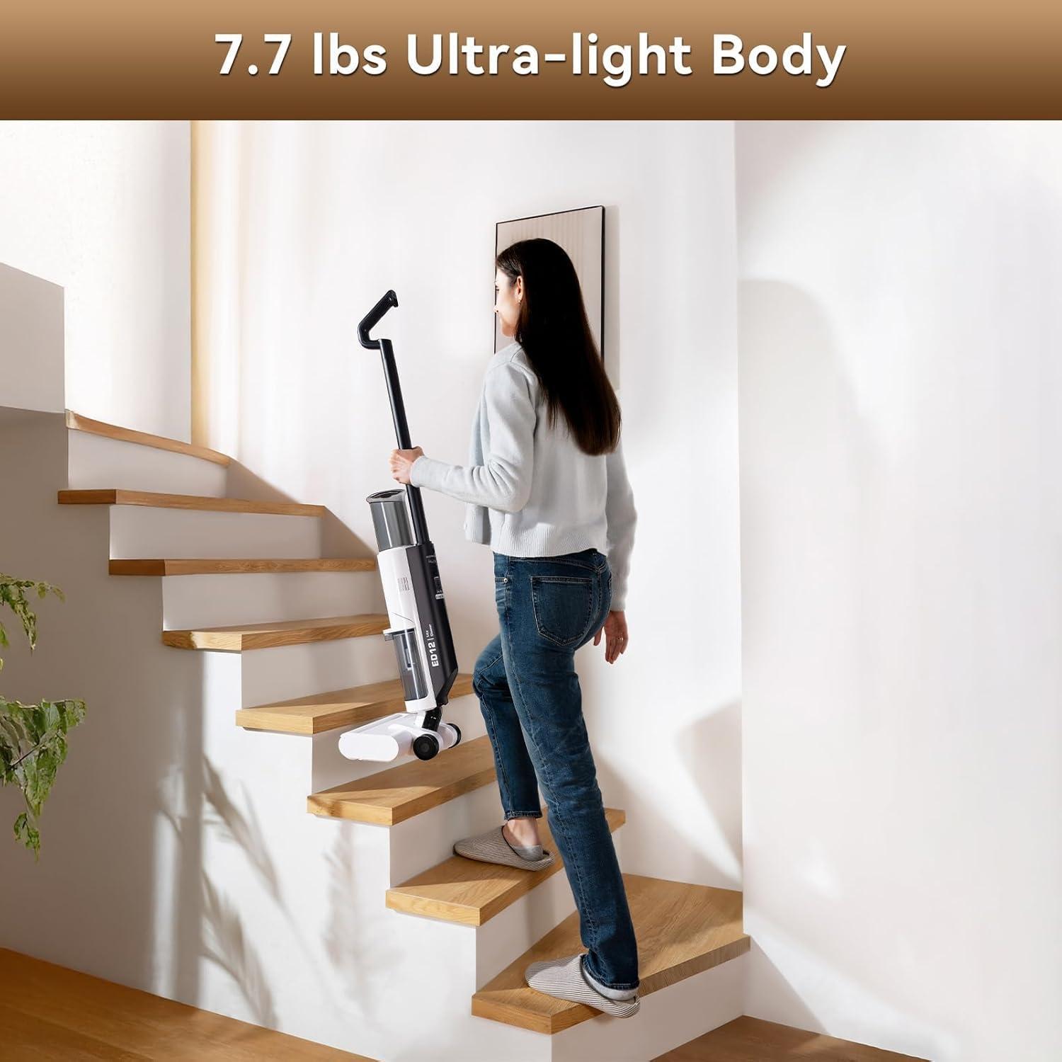 Aspiradora Húmeda y Seca JONR ED12 Lite Inalámbrica 3-en-1