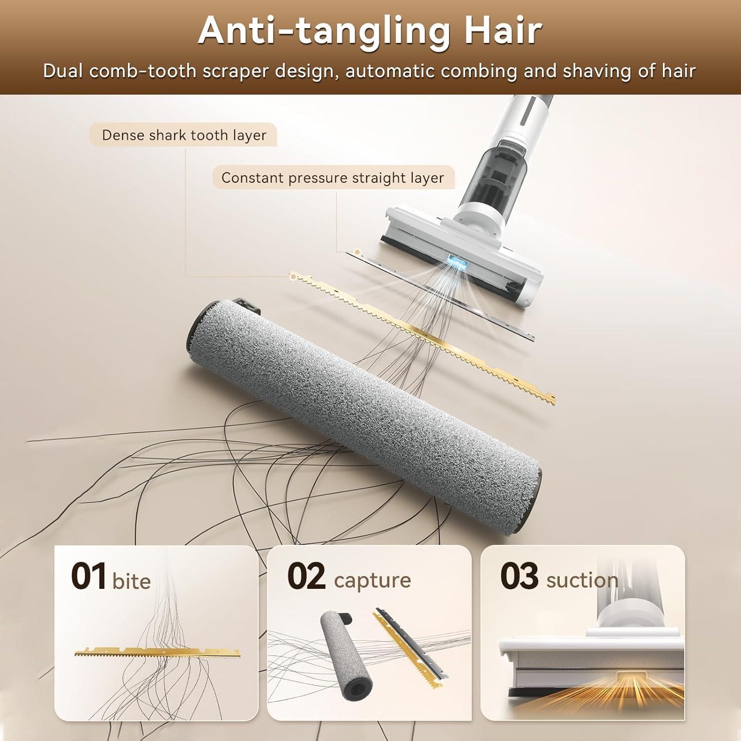 Aspiradora Húmeda y Seca JONR ED12 Lite Inalámbrica 3-en-1