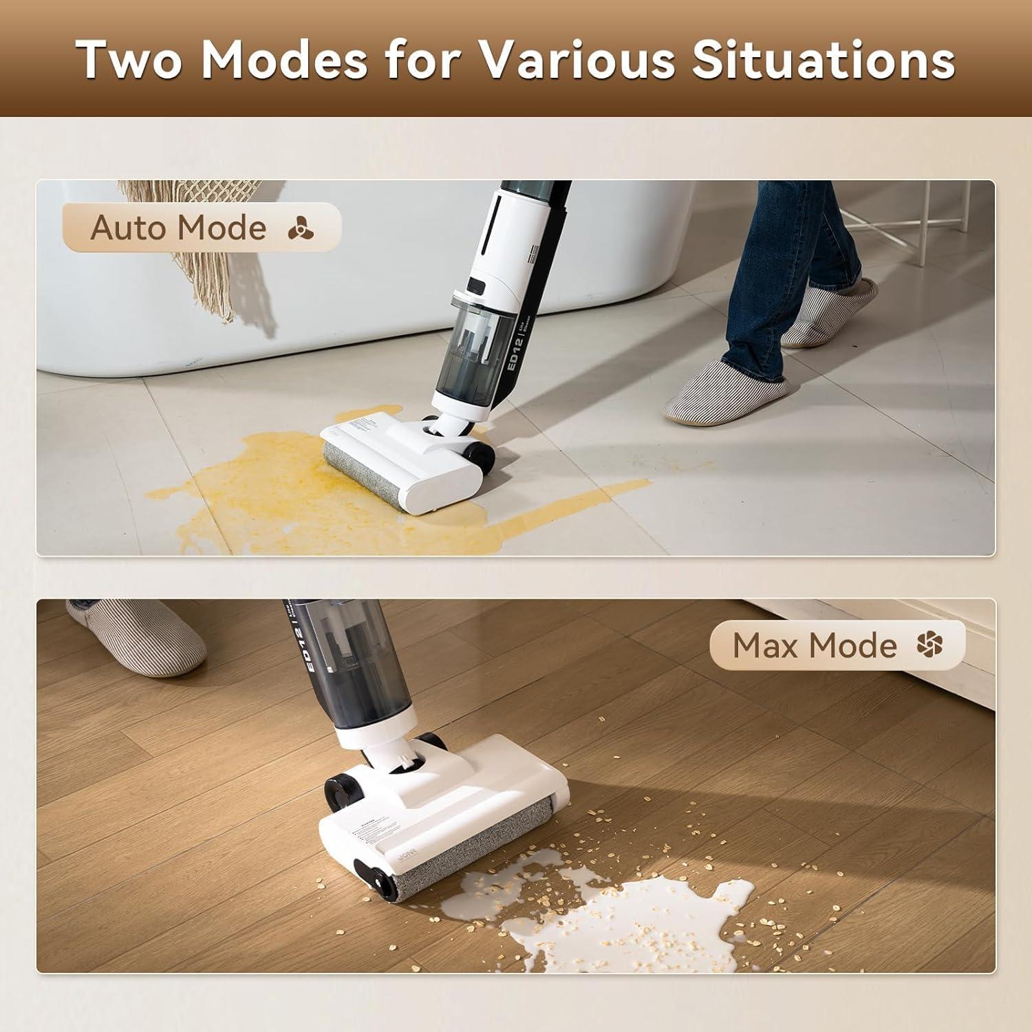 Aspiradora Húmeda y Seca JONR ED12 Lite Inalámbrica 3-en-1