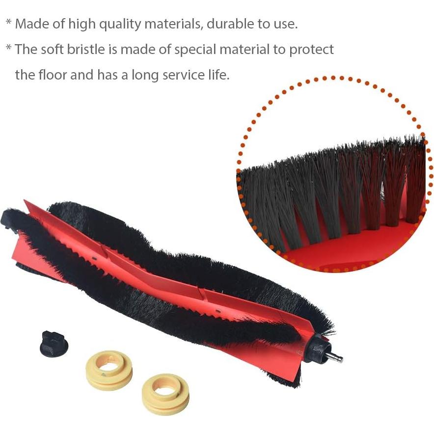 Paquete de 2 Cepillos de Reemplazo Roborock S6 MaxV, S6, E4