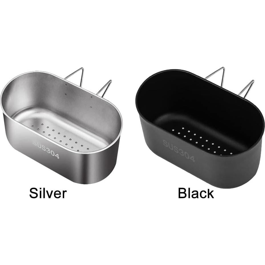 Colador de desagüe colgante SYCOOVEN de acero inoxidable 304