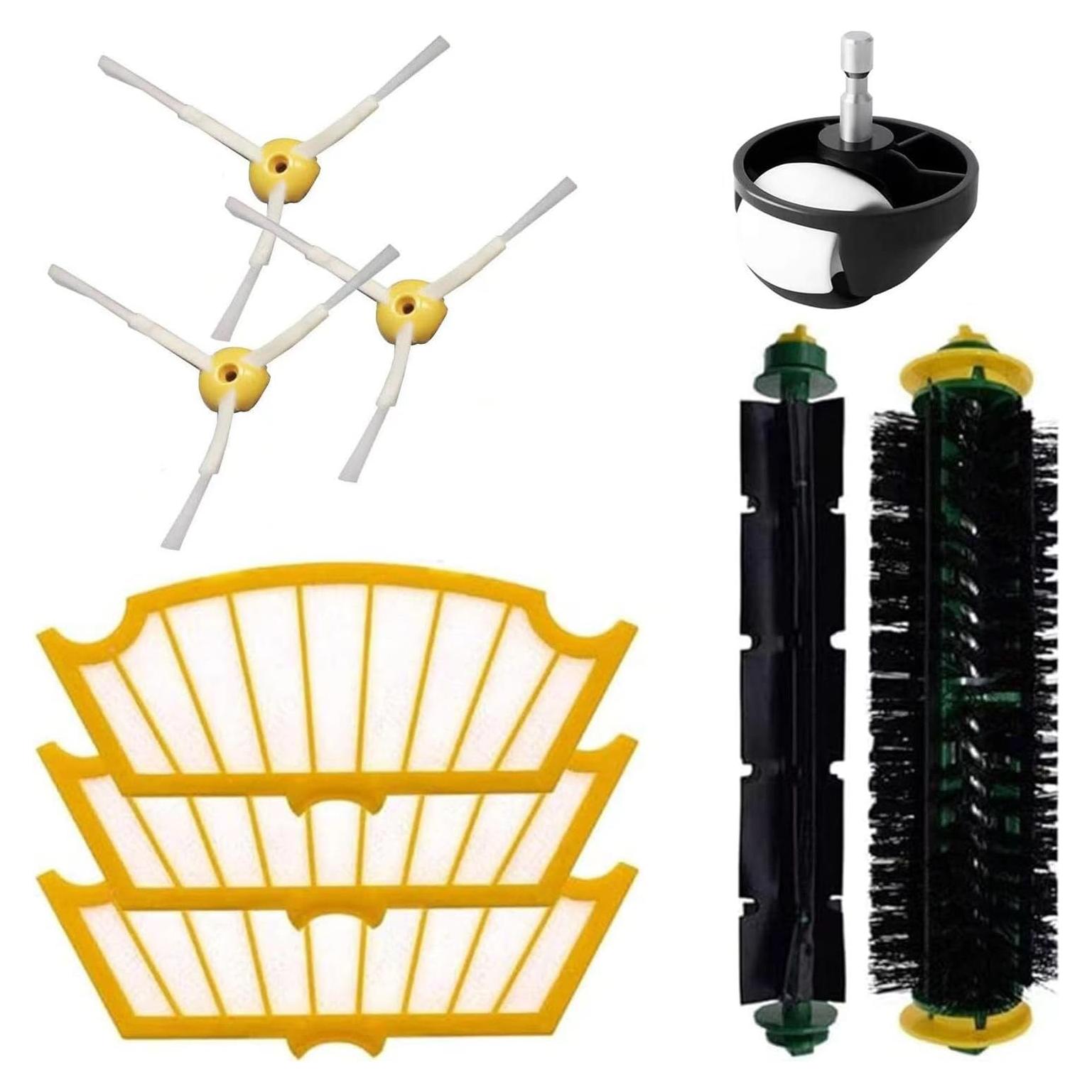 Piezas de Repuesto DrAer para iRobot Roomba 500 Series - 12 Piezas