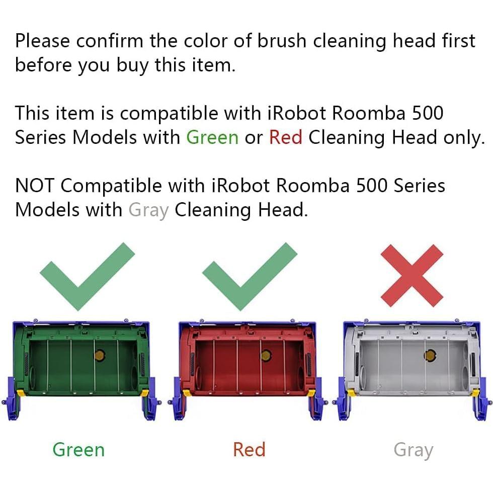 Piezas de Repuesto DrAer para iRobot Roomba 500 Series - 12 Piezas