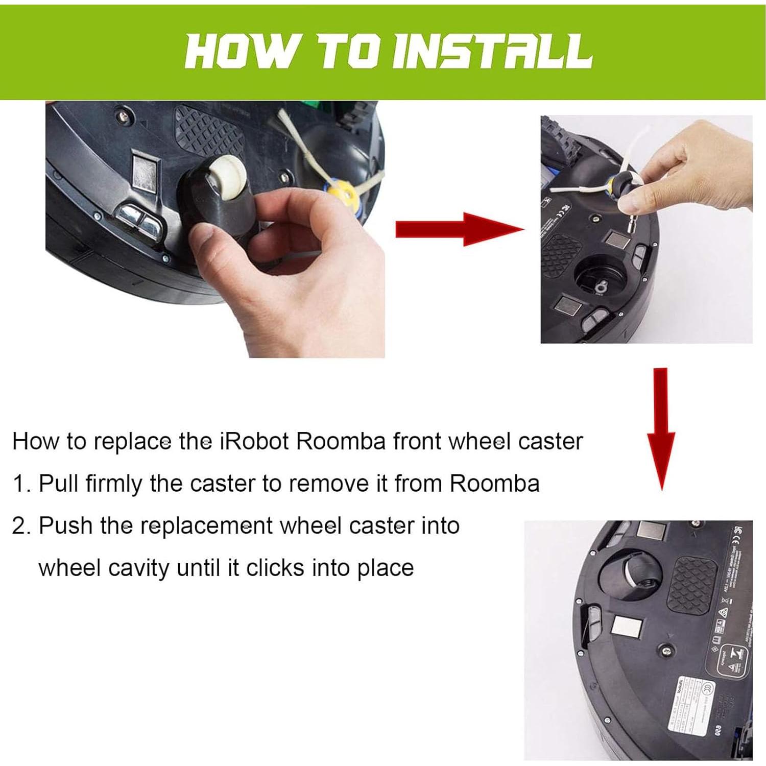 Piezas de Repuesto DrAer para iRobot Roomba 500 Series - 12 Piezas
