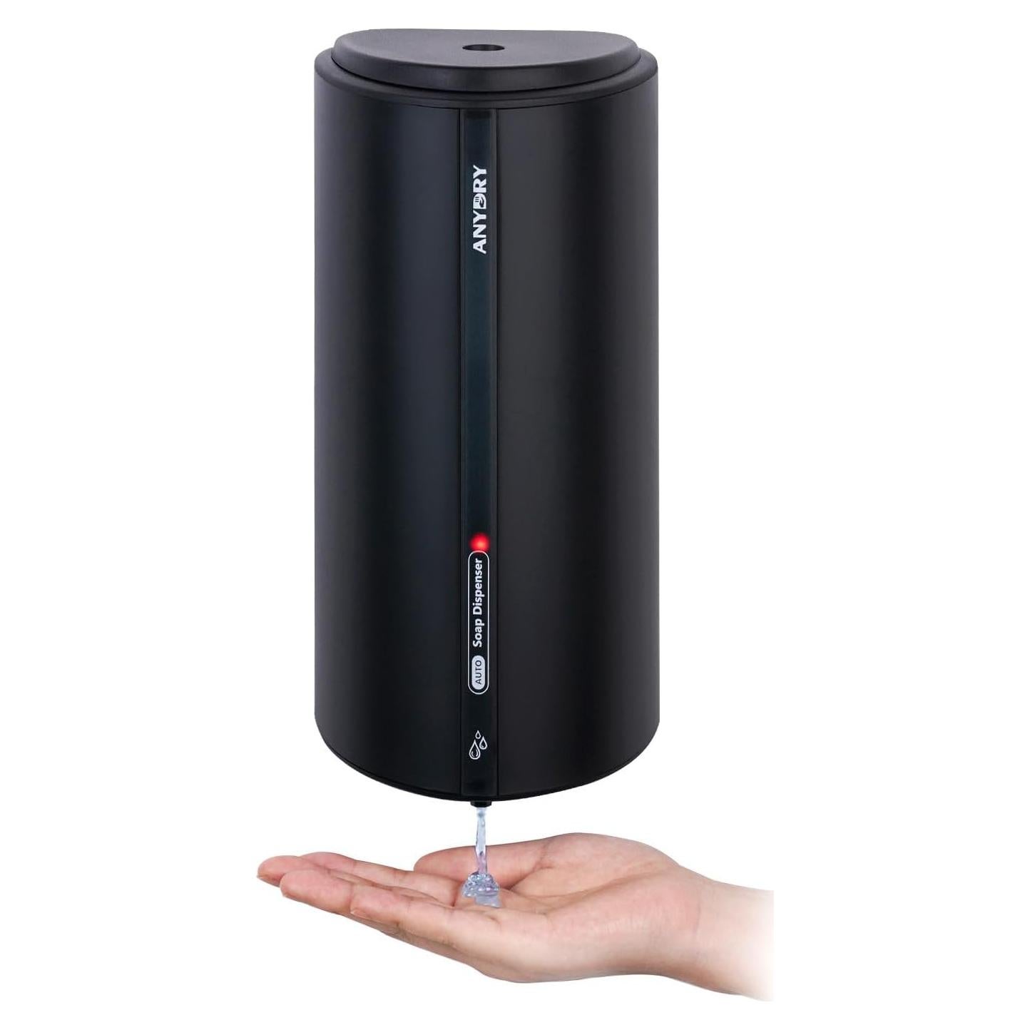 Dispensador Automático de Jabón Líquido AnyDry 850ml Negro