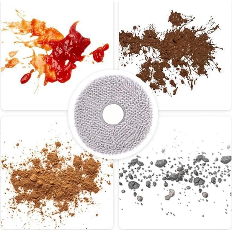 10 Almohadillas de Mopa Reemplazo ECOVACS DEEBOT X1/T20/T10