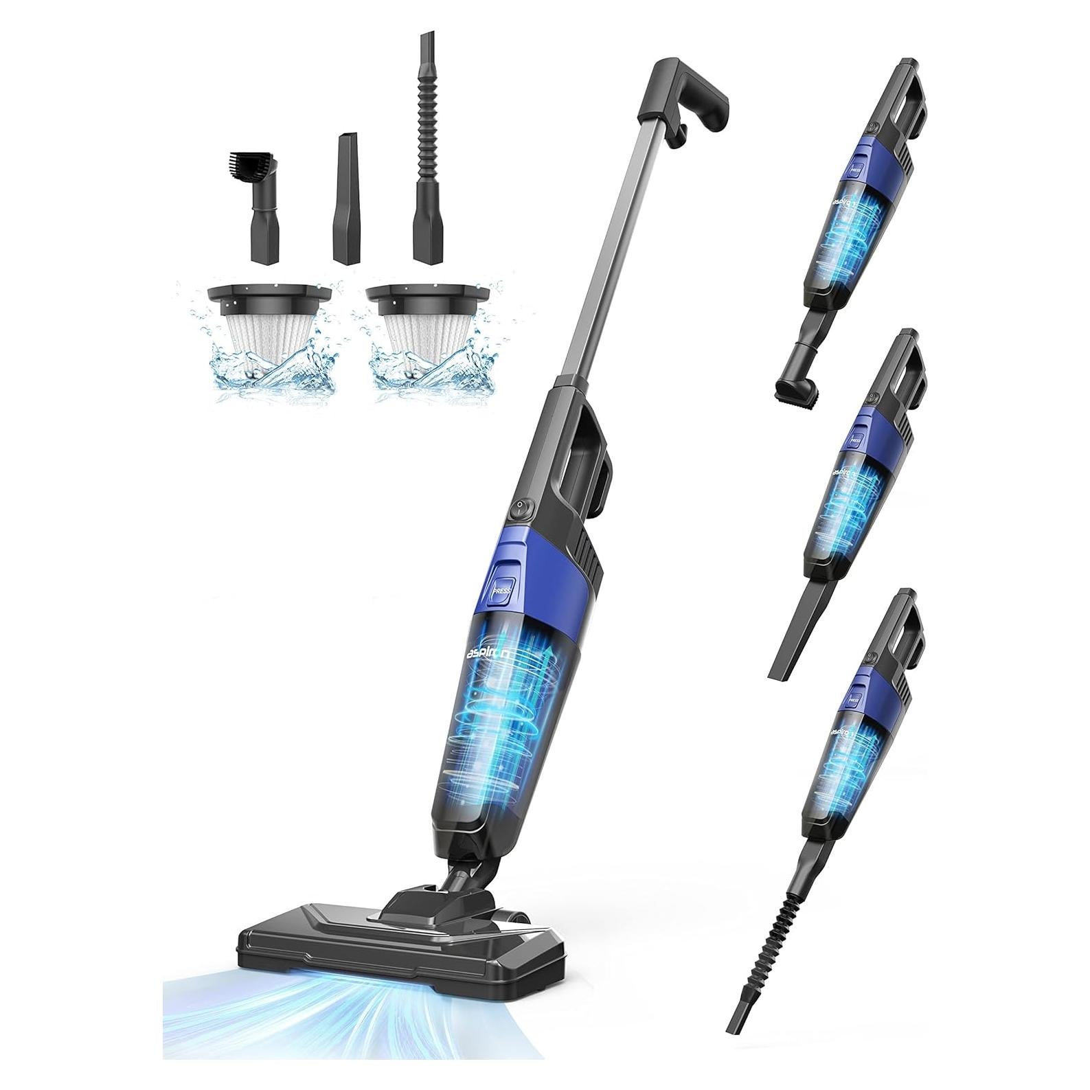 Aspiradora de Varilla Aspiron CA025B5 600W 0.83L Sin Bolsa