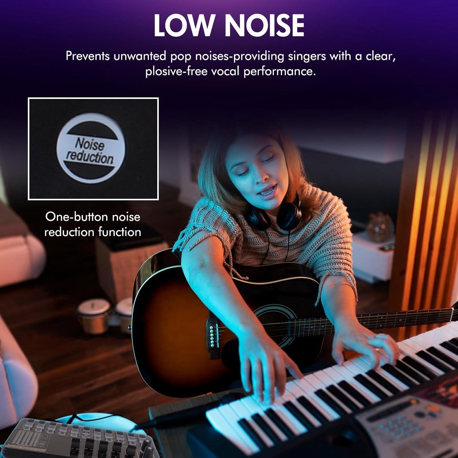 Paquete de Podcast Profesional ALSO GO BM-800 con Mezclador V10XPRO