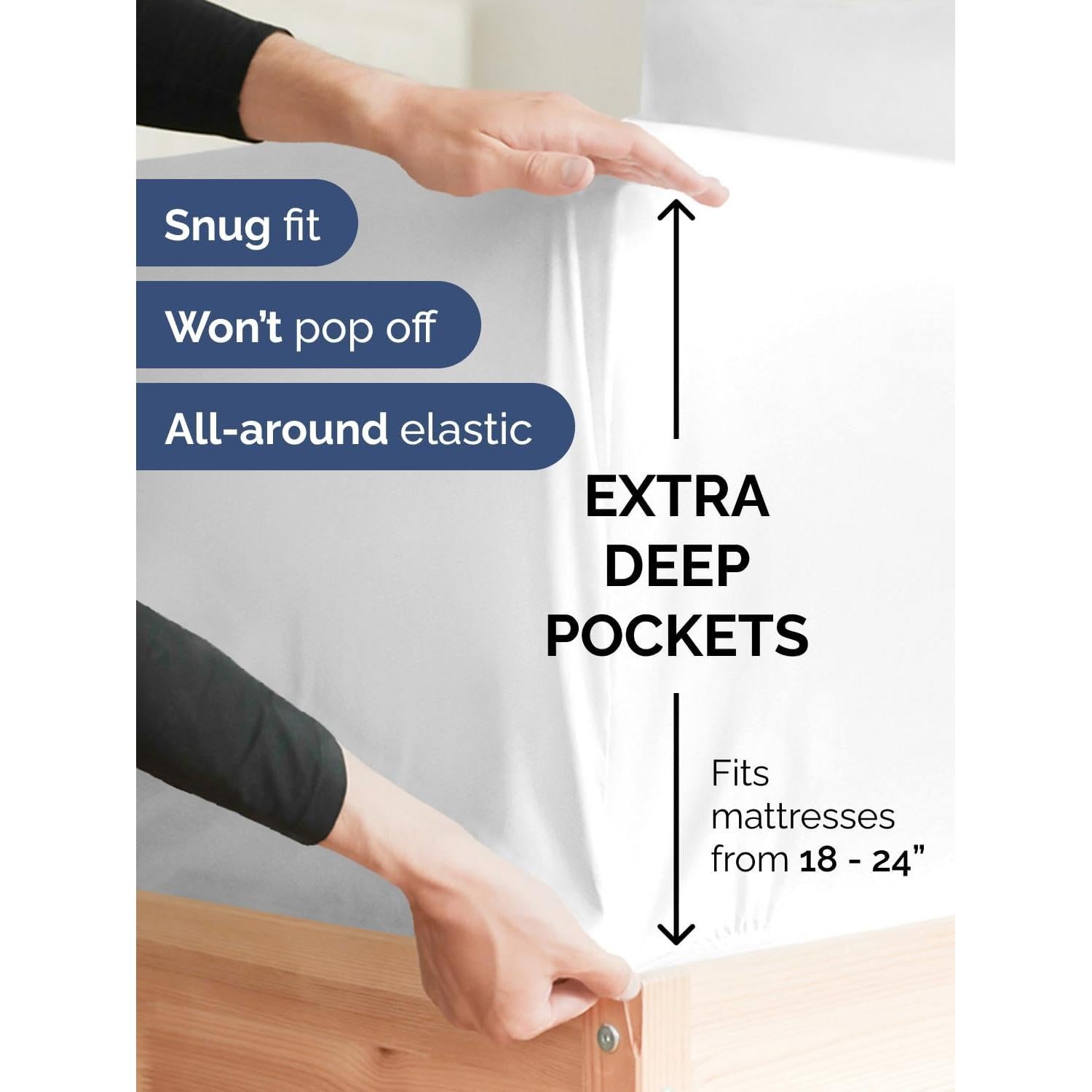 Juego de Sábanas Microfibra CGK Unlimited Individual 6 Piezas