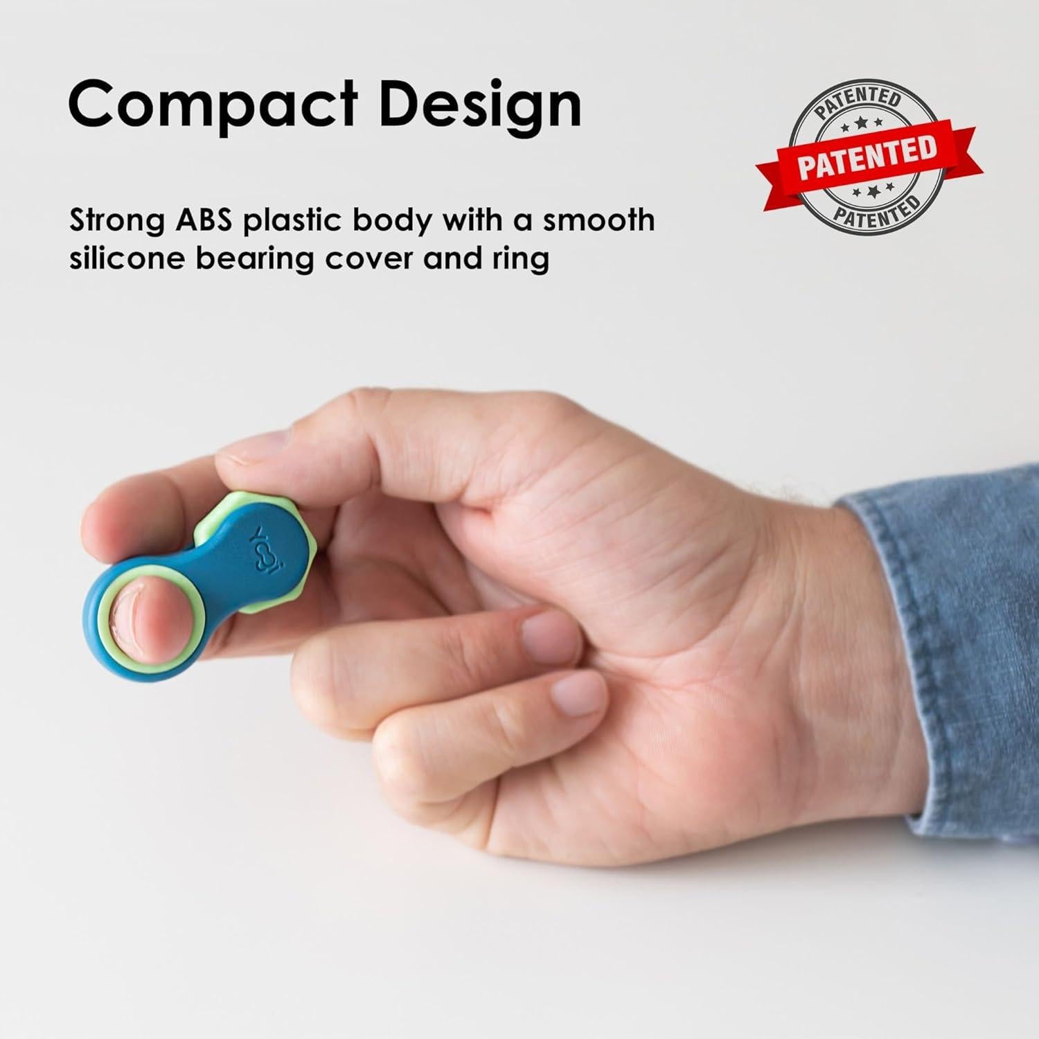 Yogi Spinner Antiestrés - 2 Paquete, Ajustable y Silencioso