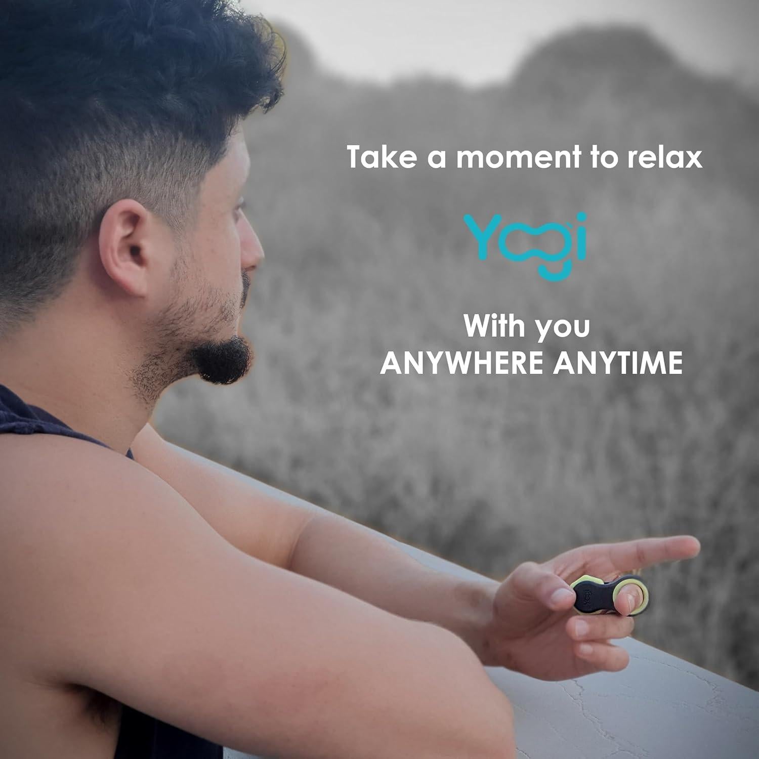 Yogi Spinner Antiestrés - 2 Paquete, Ajustable y Silencioso