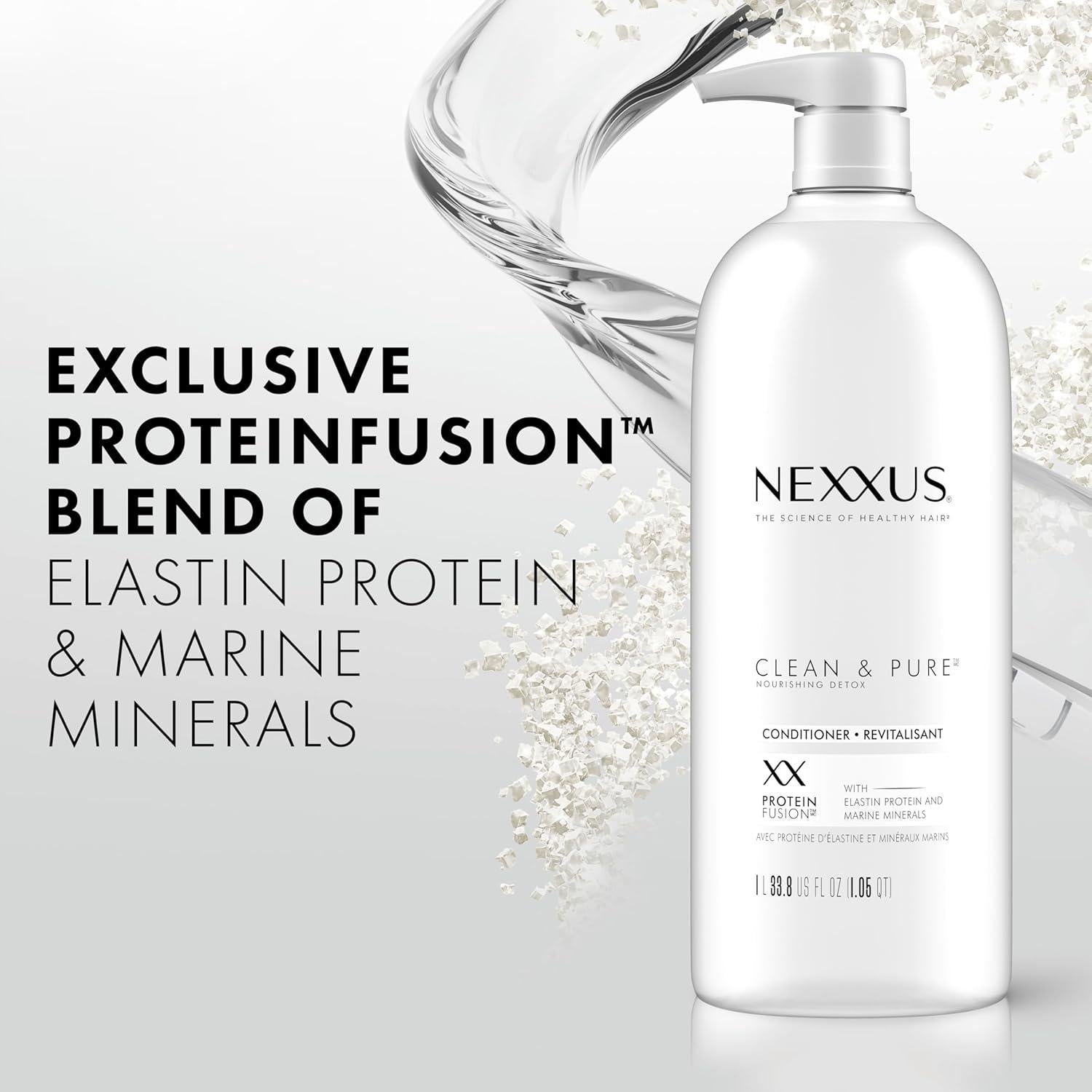 Champú y Acondicionador Nexxus Limpio y Puro 2-Pack 1000 ml