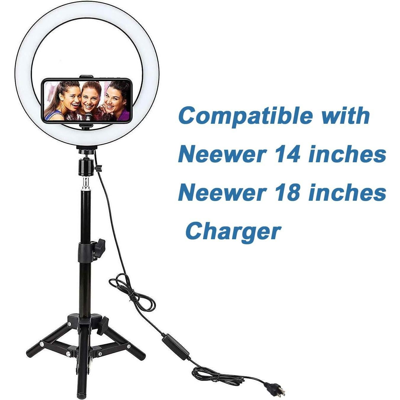 Adaptador de Corriente 15V Neewer Ring Light 14/18 Pulgadas 75W