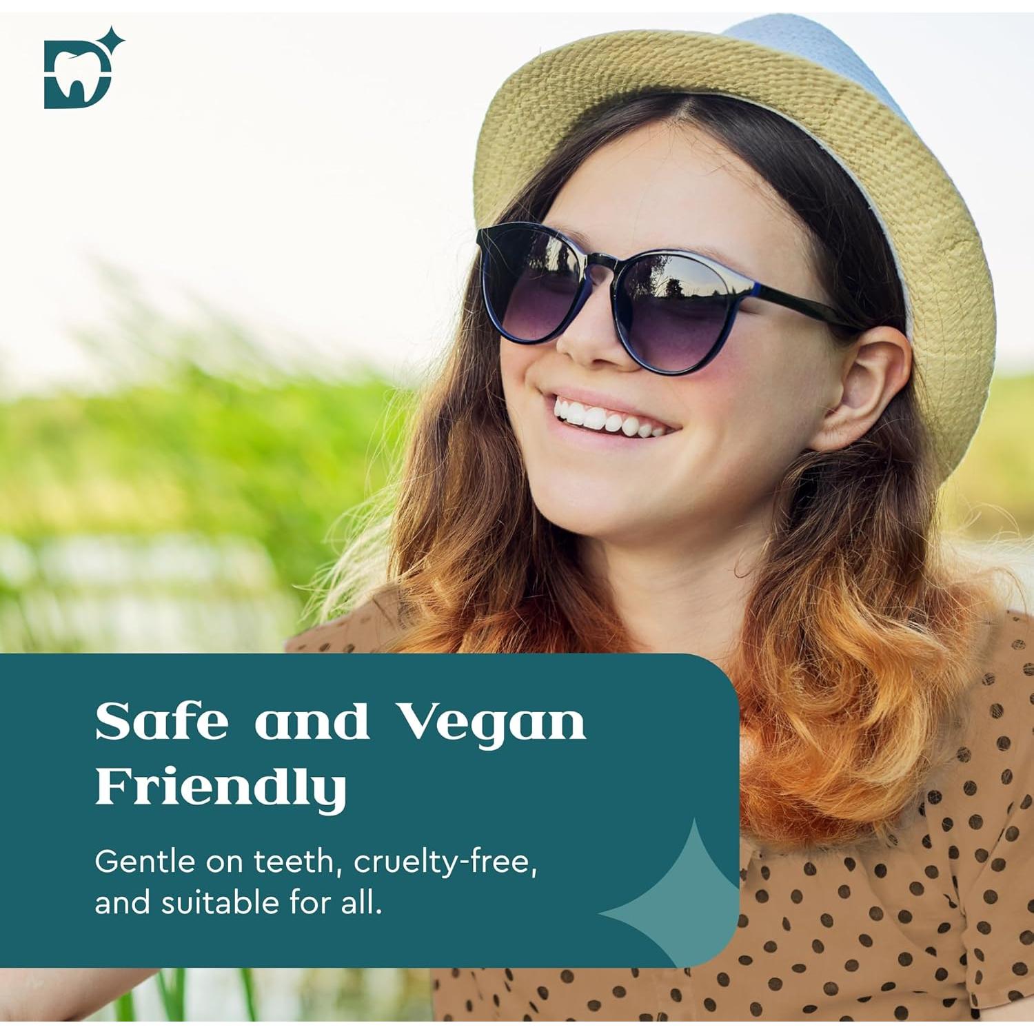 Tiras Blanqueadoras DazzleLabs 20 Unidades 6% Peróxido Menta