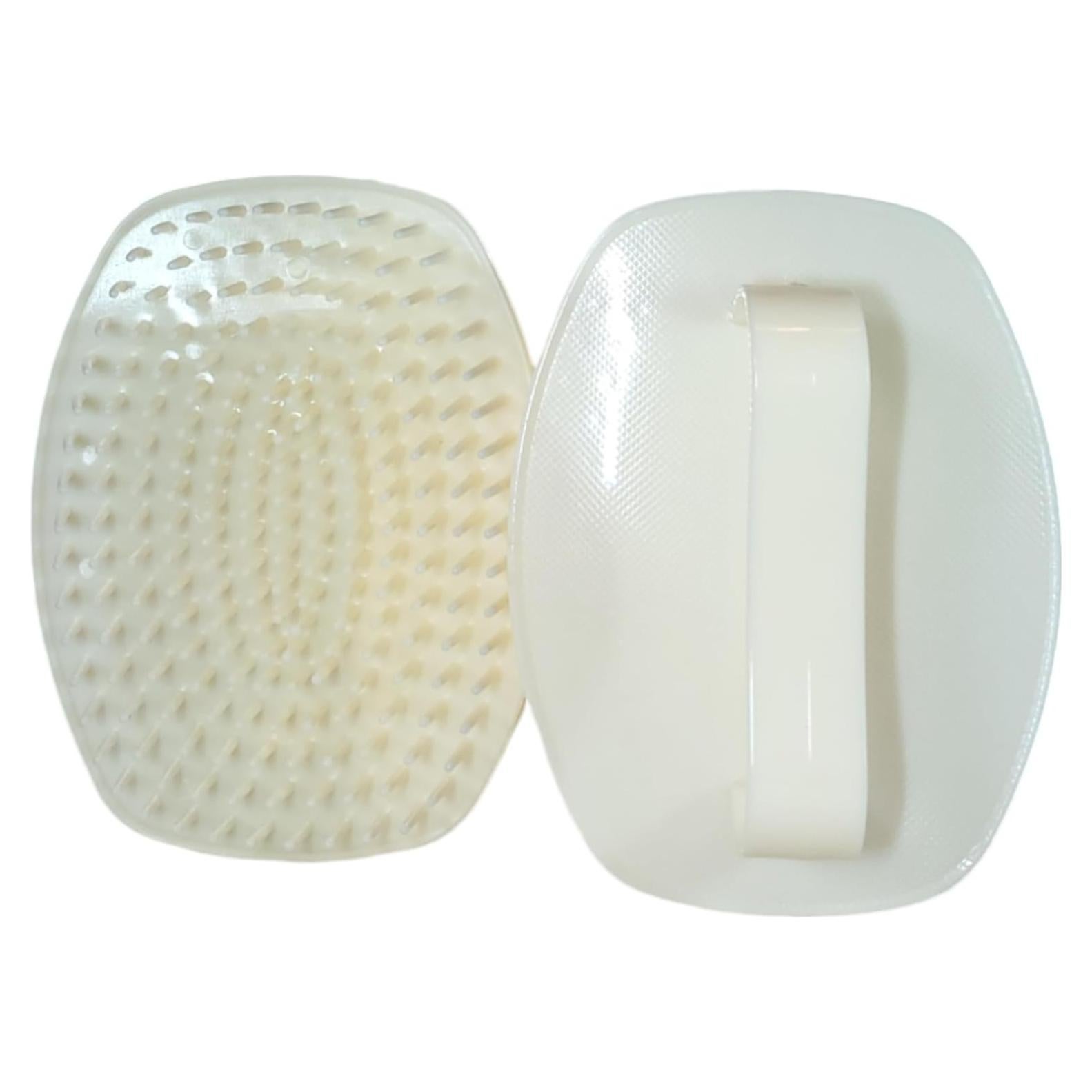 2 Cepillos de Masaje del Cuero Cabelludo Aroveea Beige