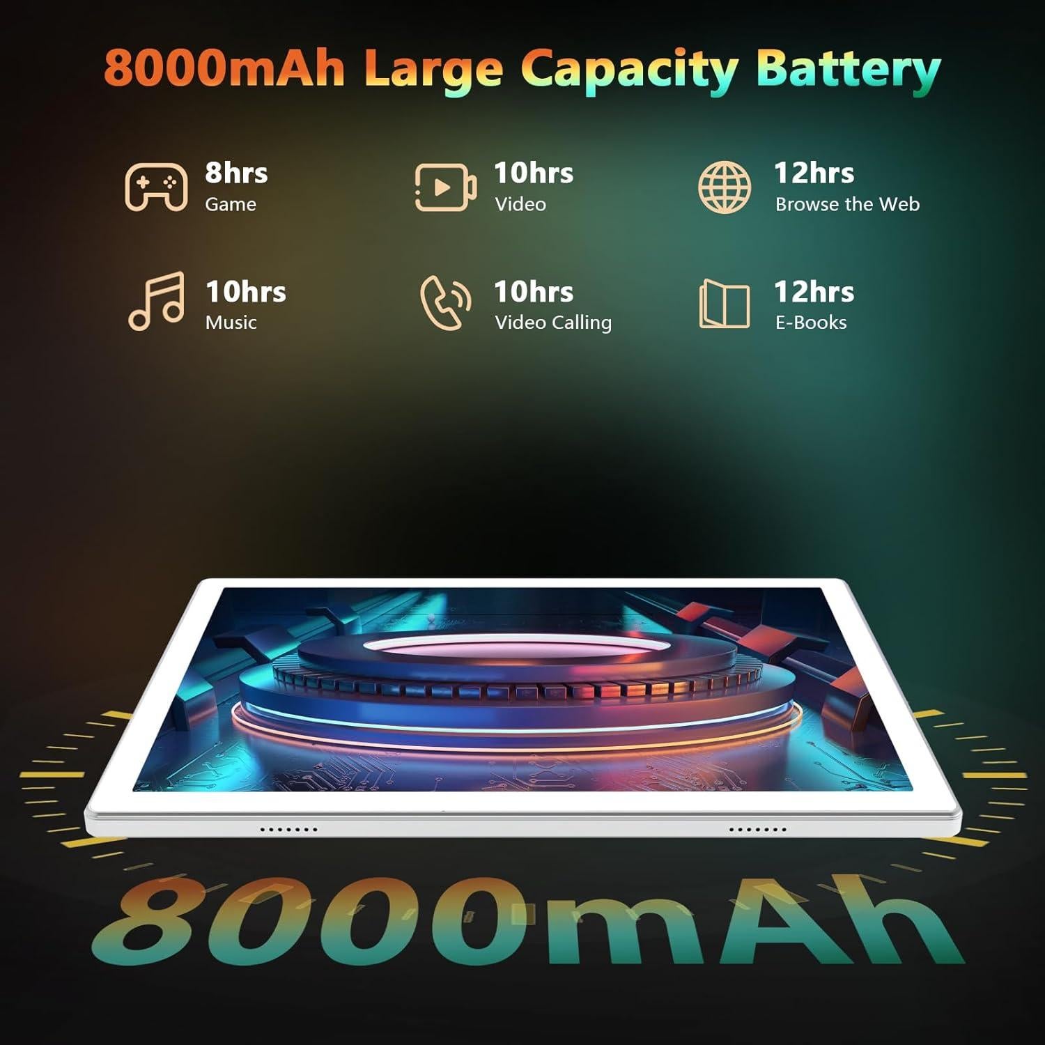 Tableta Android 13 MOONSTARS D115A 128GB 10.1" 5G HD