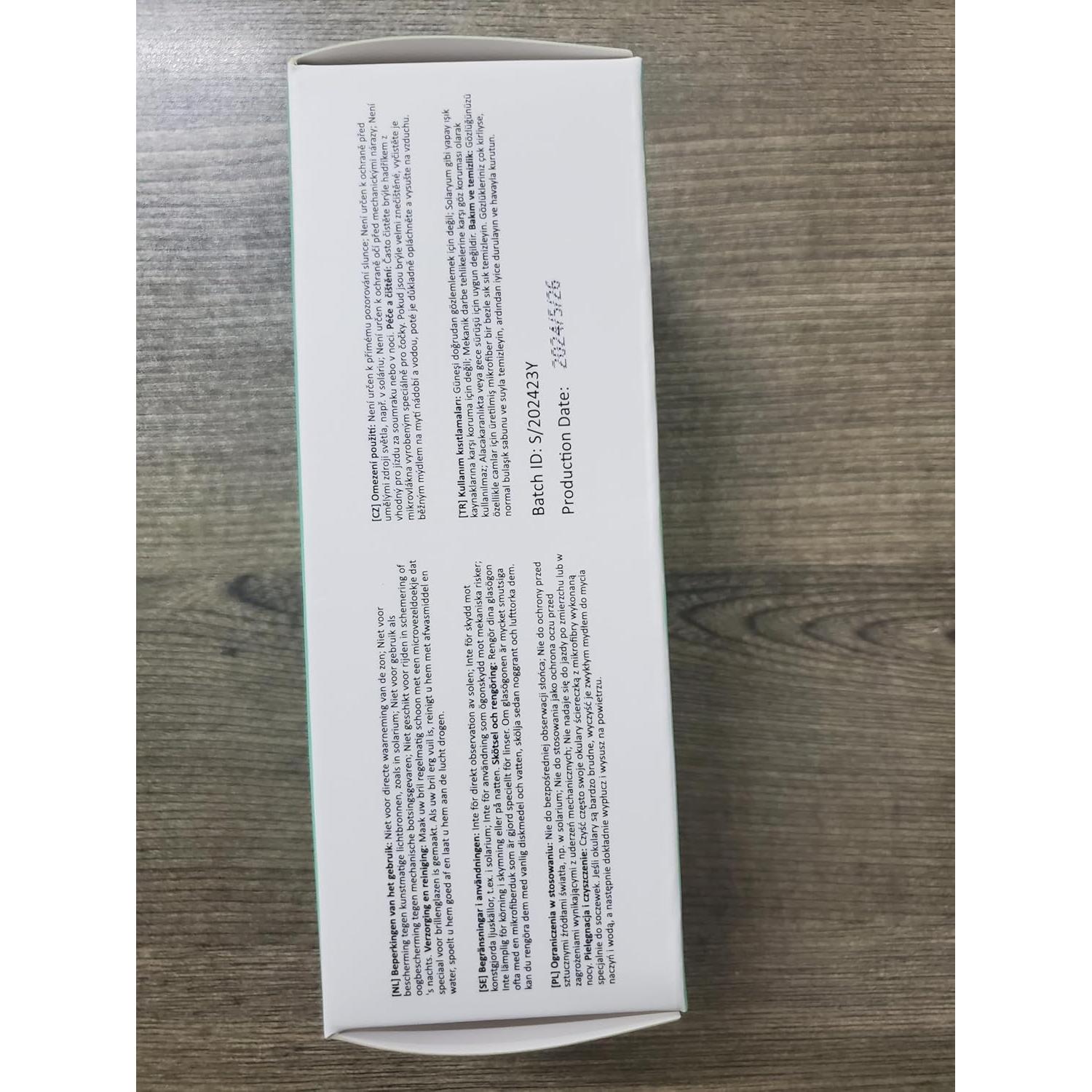 Gafas de sol polarizadas Farrobor UV400 para hombres negras