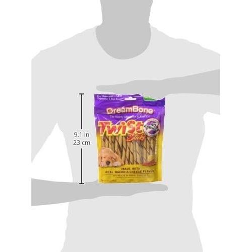 Palitos Torcidos DreamBone 50 Unidades Sabor Tocino y Queso
