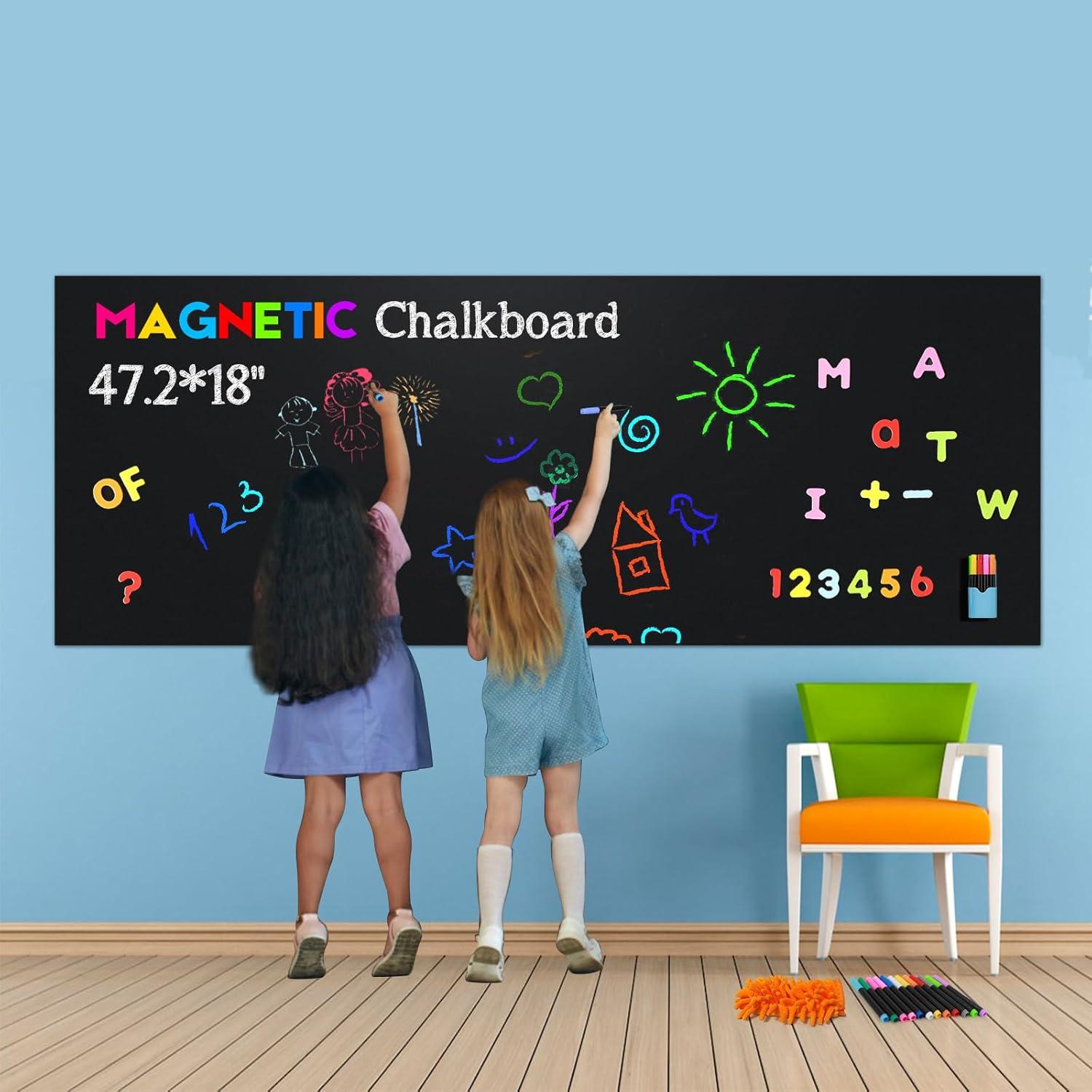 Papel Contacto Pizarra Magnética Ykall 120x45.7cm Autoadhesivo