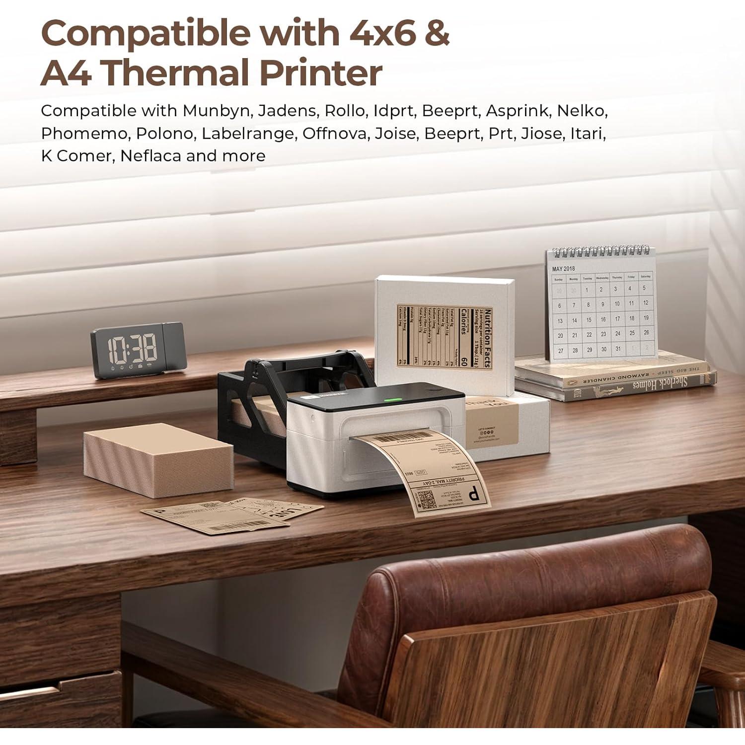 Etiquetas de Envío Térmicas MUNBYN 101.6x152.4mm 220 Hojas