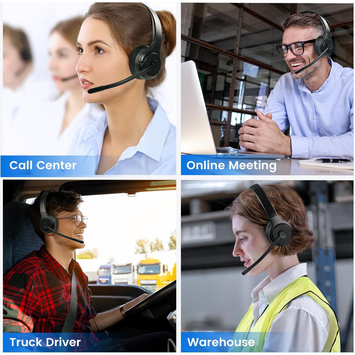 Auriculares Inalámbricos EKSA H3 Bluetooth 5.4 con Micrófono