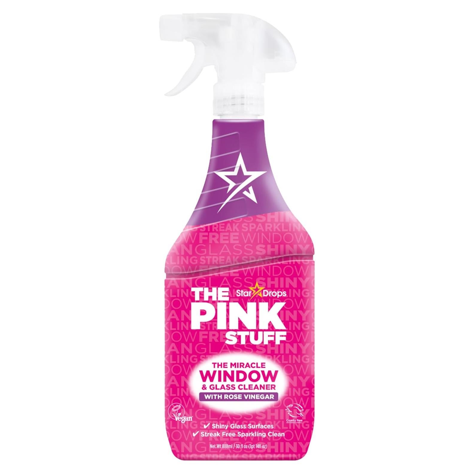 Limpiador de Ventanas The Pink Stuff 887 ml - Sin Rayas