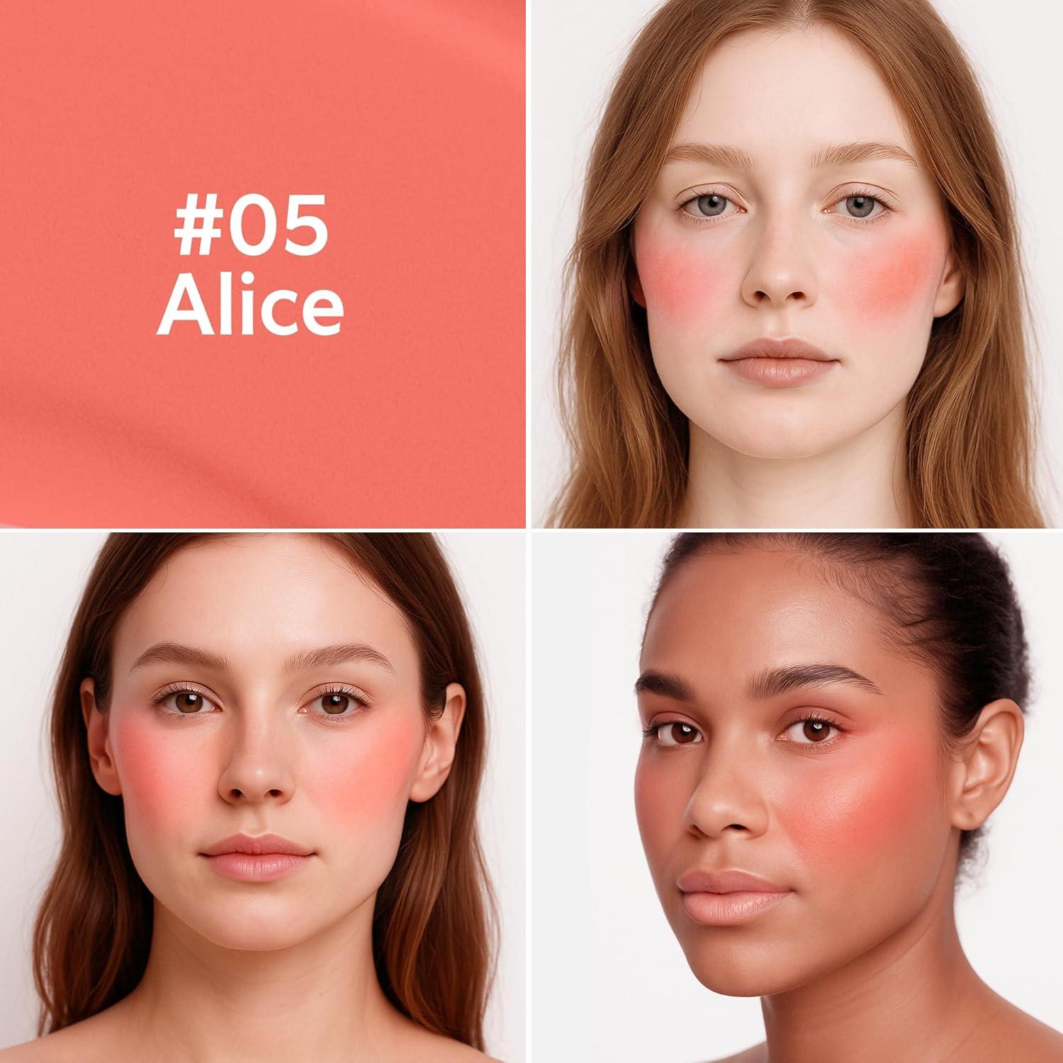 Rubor Líquido FV 5 ml - Tinte Crema Alice de Larga Duración