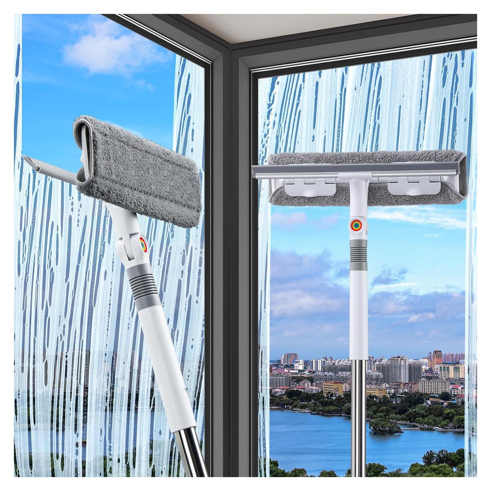 Kit de Limpiaparabrisas Funest 320 cm 2 en 1 con Palo Extensible