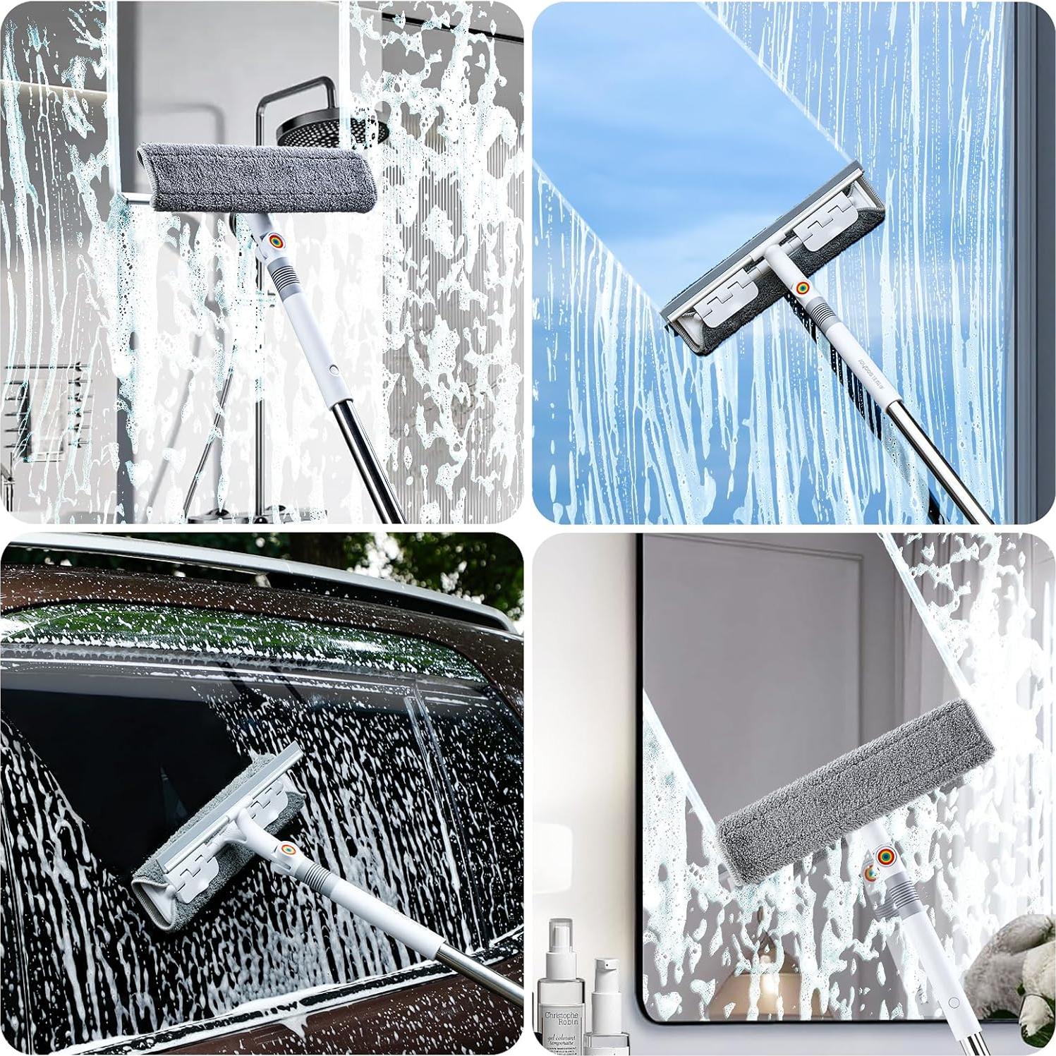 Kit de Limpiaparabrisas Funest 320 cm 2 en 1 con Palo Extensible