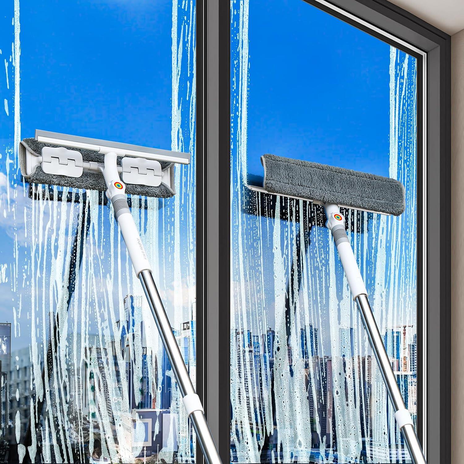 Kit de Limpiaparabrisas Funest 320 cm 2 en 1 con Palo Extensible