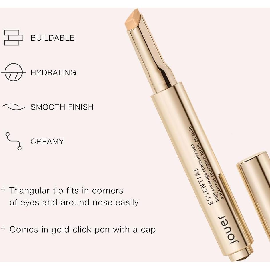 Lápiz Corrector Jouer Esencial Alta Cobertura 01 Nieve