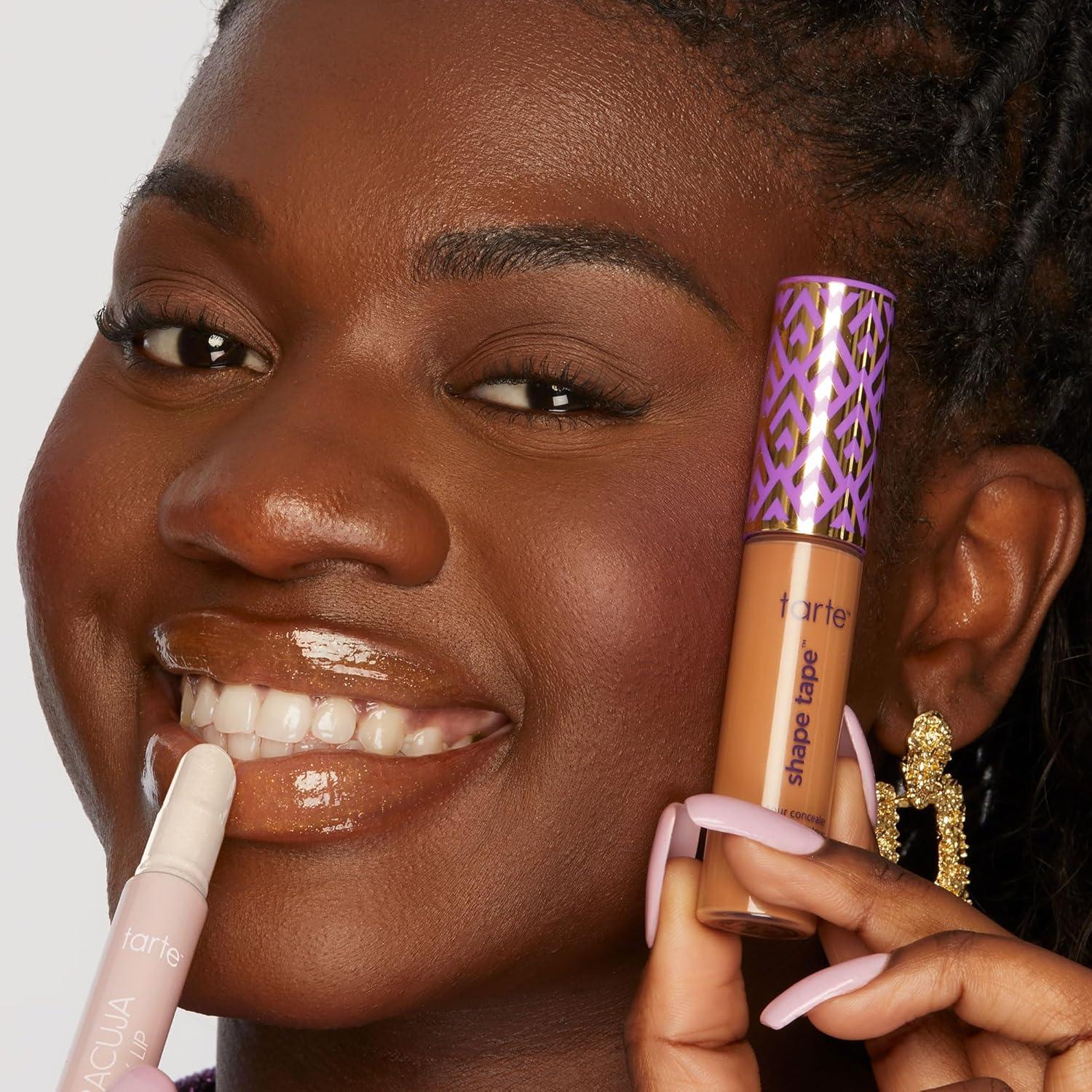 Duo Corrector Tarte Shape Tape 12N Justo Neutro y Labial Maracuyá