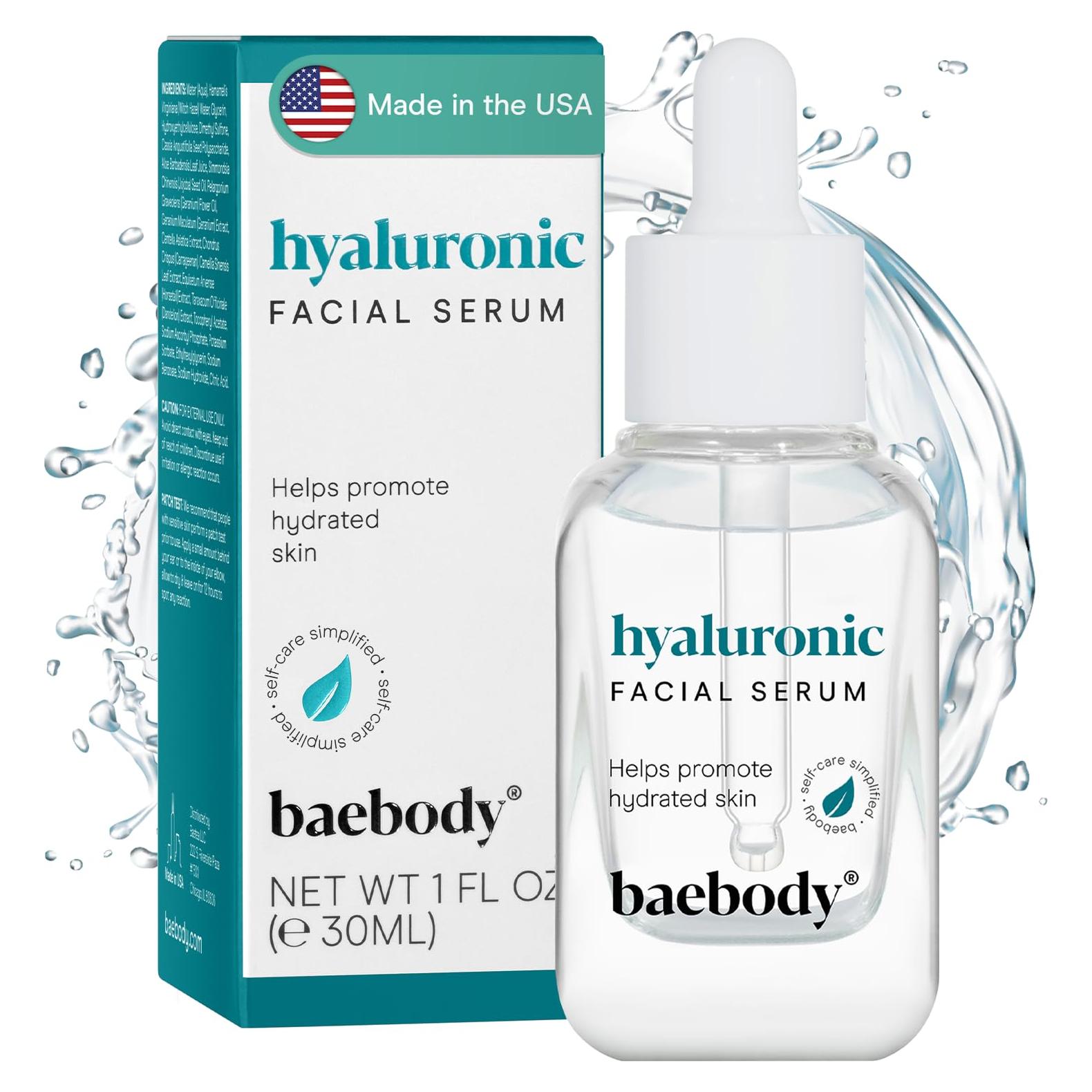 Suero Facial Anti-Envejecimiento Baebody 30 ml - Ácido Hialurónico