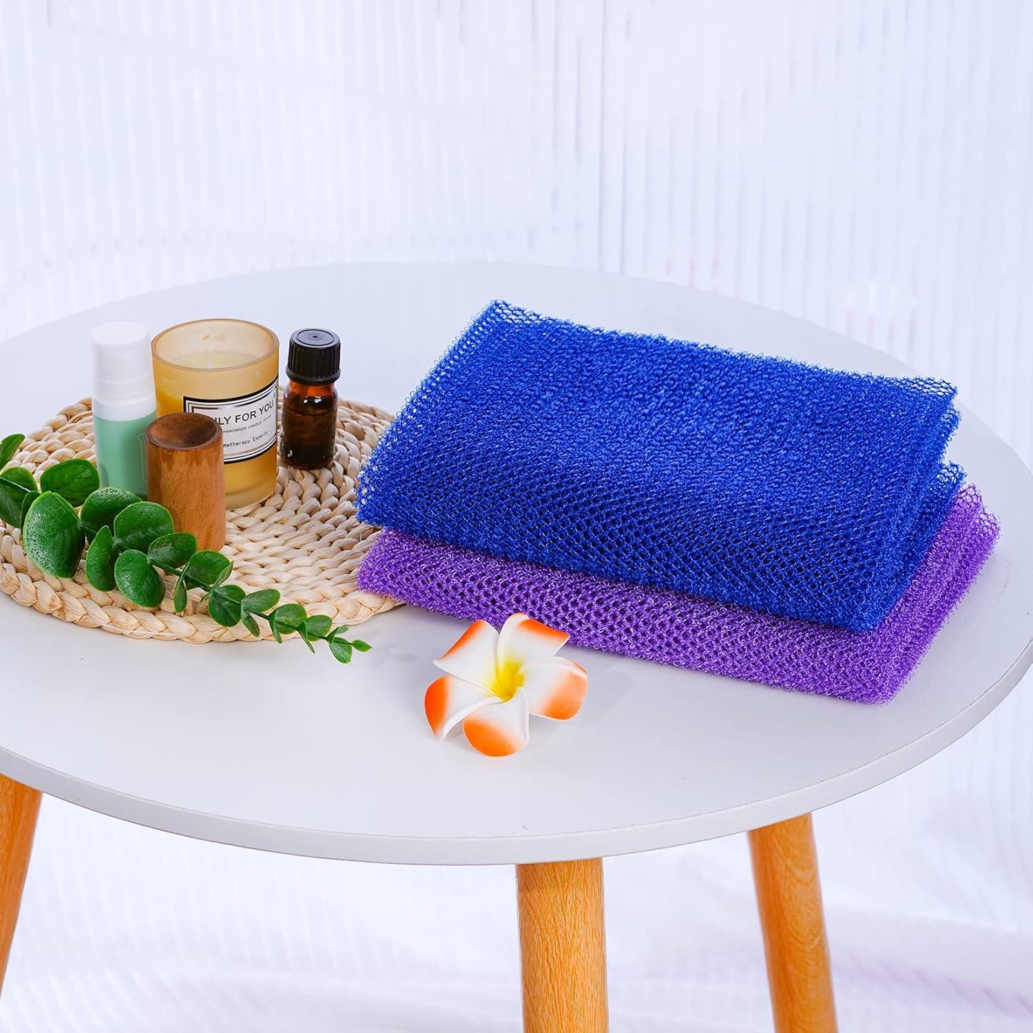 Red de Exfoliación Africana Fengek 80x30cm 2 Pcs Multicolor