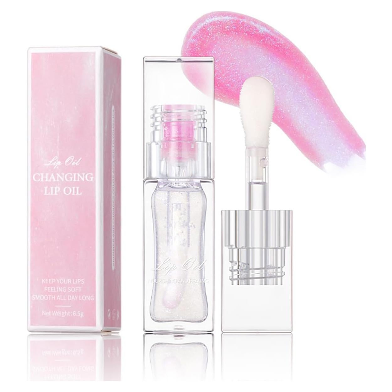 Aceite de Labios Cambiante de Color Tiejdhr 6.8 ml Hidratante