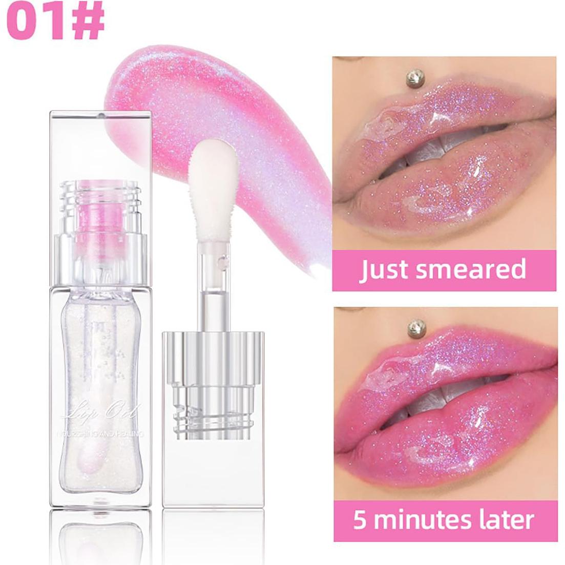 Aceite de Labios Cambiante de Color Tiejdhr 6.8 ml Hidratante