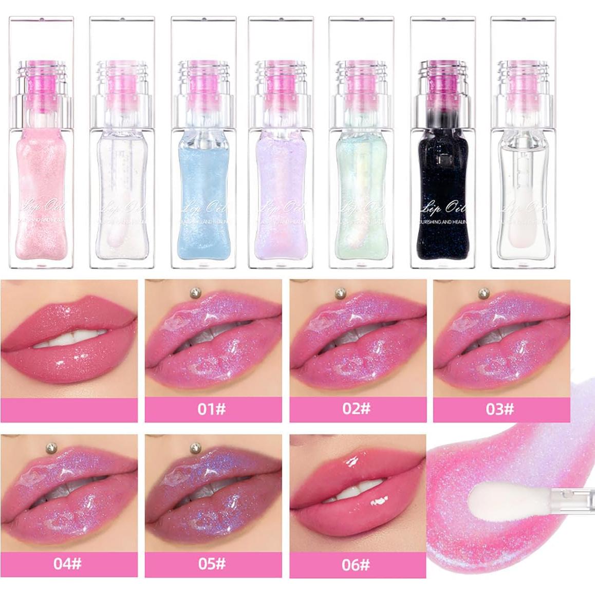 Aceite de Labios Cambiante de Color Tiejdhr 6.8 ml Hidratante