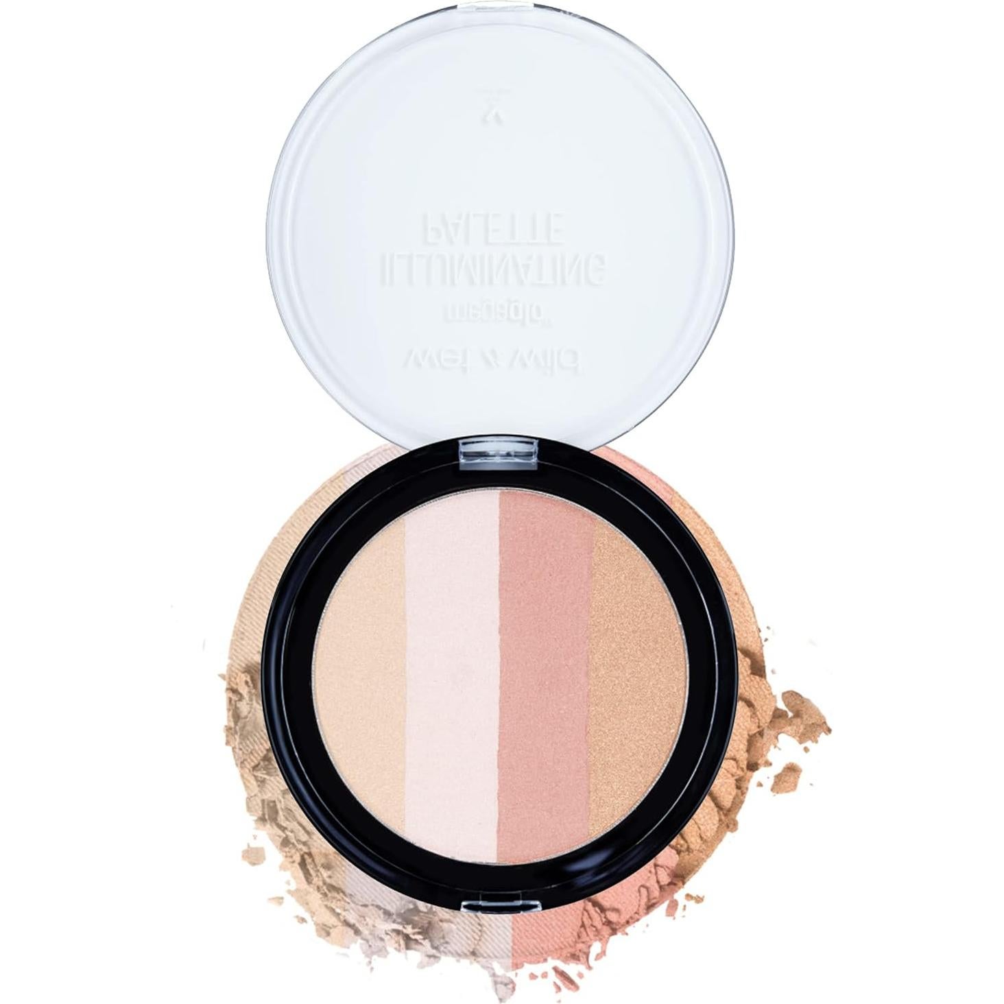 Wet n Wild MegaGlo Iluminador Rubor Paleta 4 Tonos 11.6g