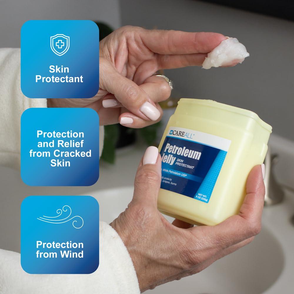 Gelatina de Petróleo CareAll 227g Sin Fragancia USP - Protector Piel