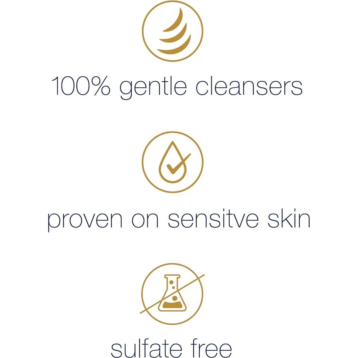 Jabón Corporal Espumoso Dove Hidratación Profunda 4x399.5ml