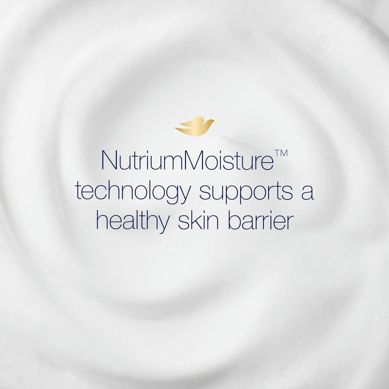 Jabón Corporal Espumoso Dove Hidratación Profunda 4x399.5ml